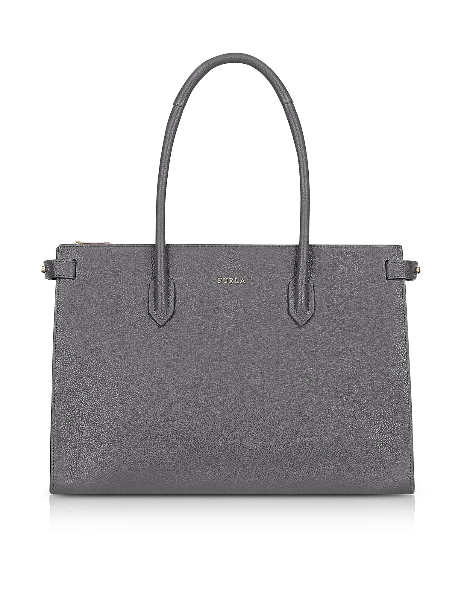 furla gray bag