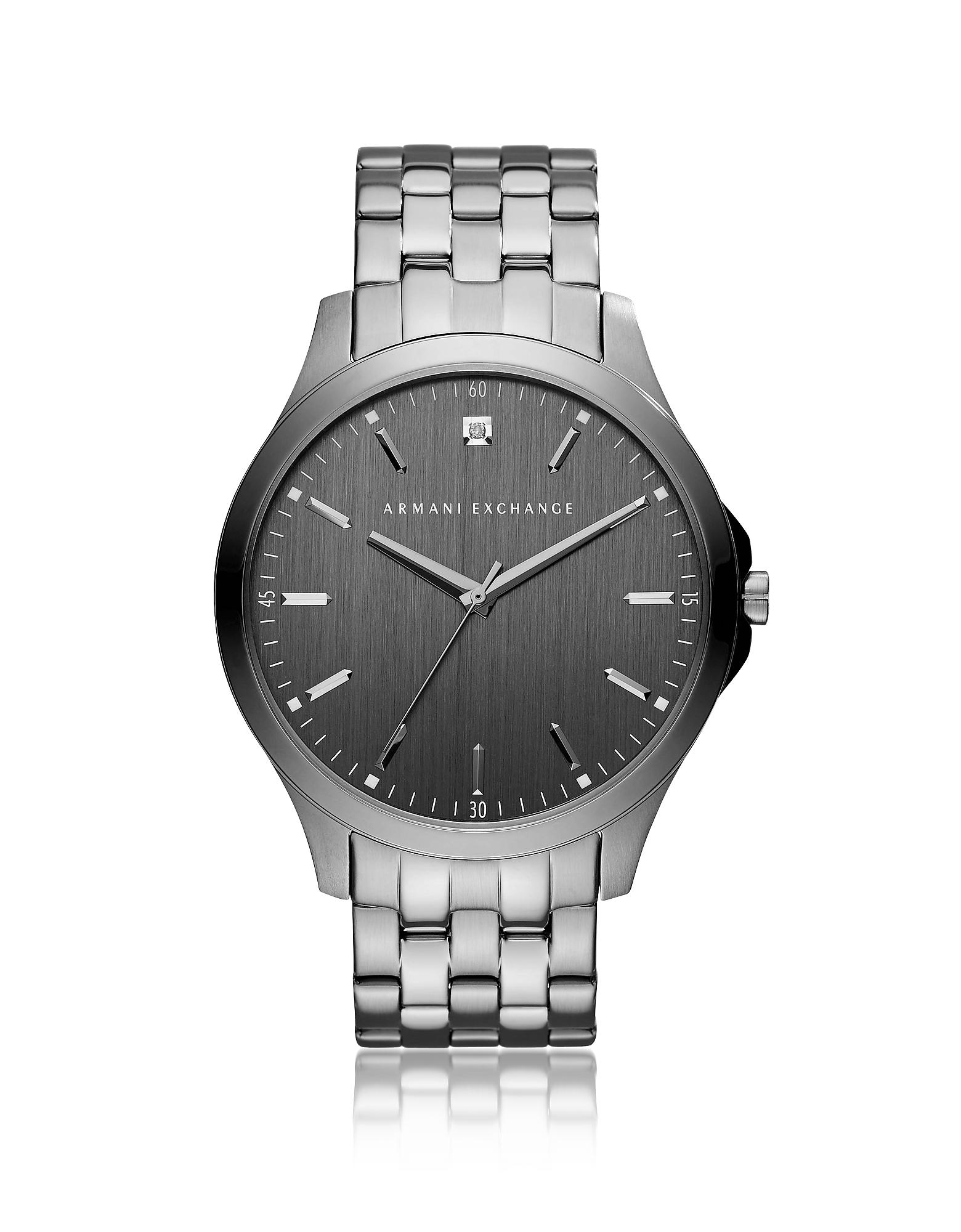 armani exchange watch grey