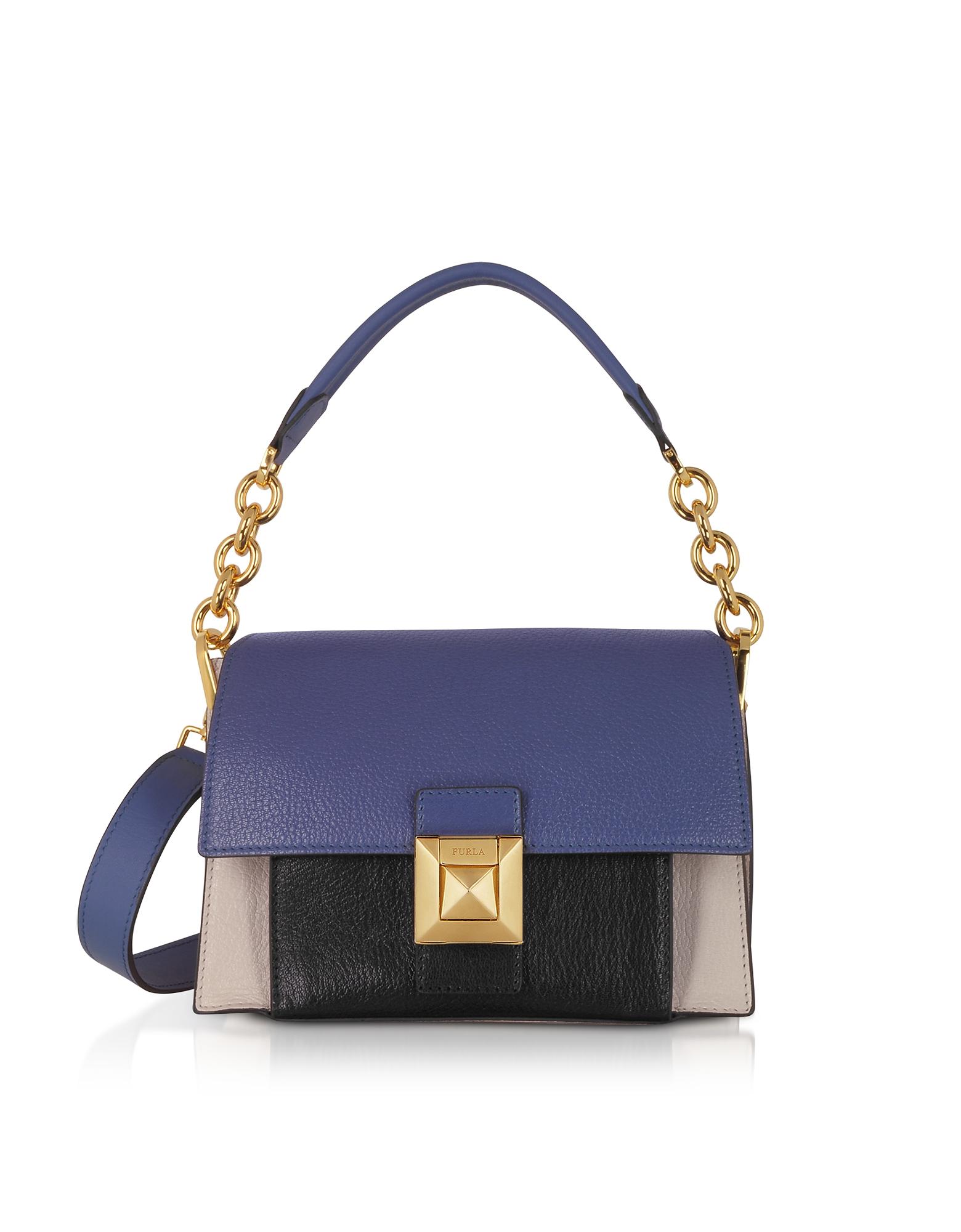Furla Diva Mini Shoulder Bag in Periwinkle (Blue) - Lyst