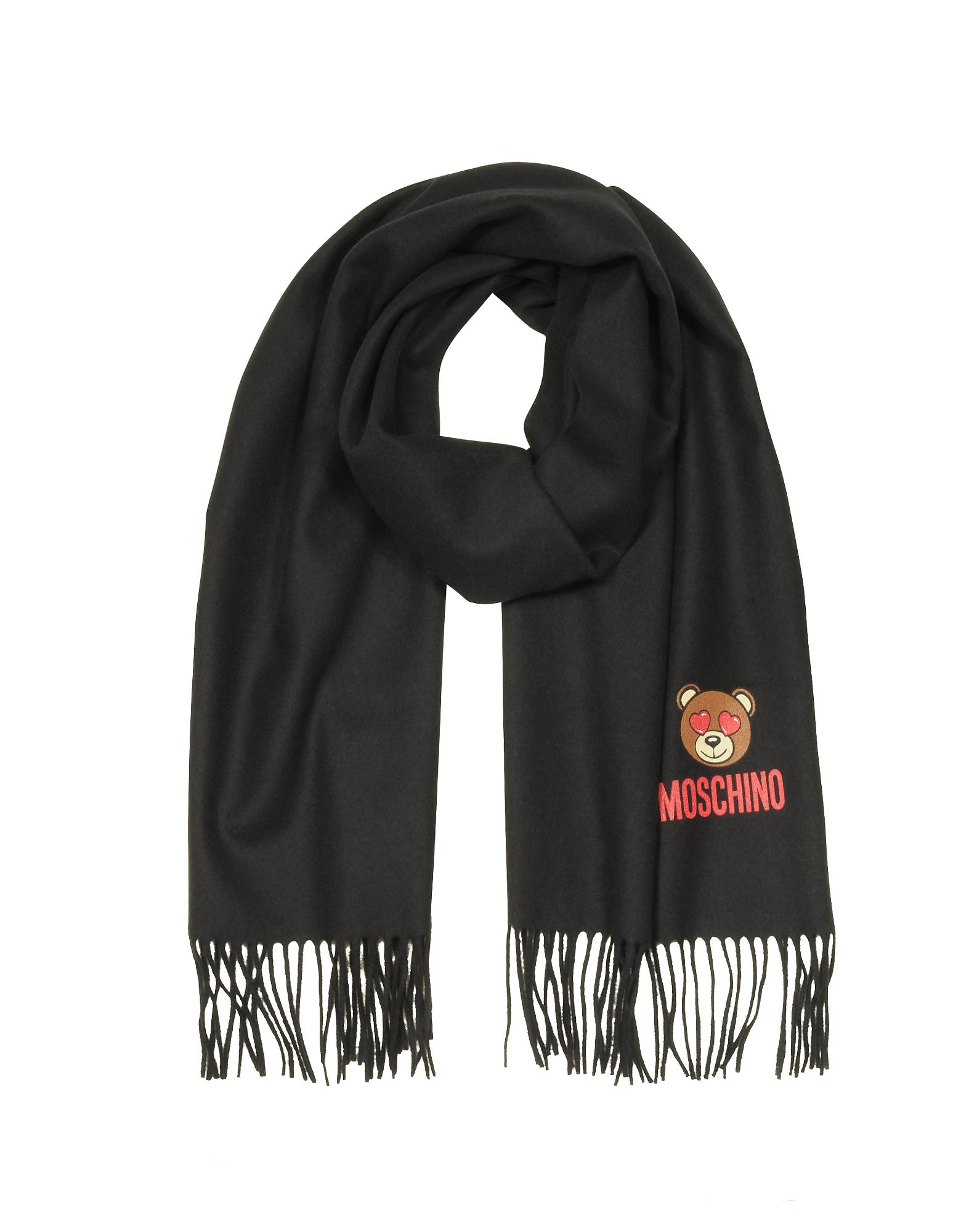 moschino teddy scarf