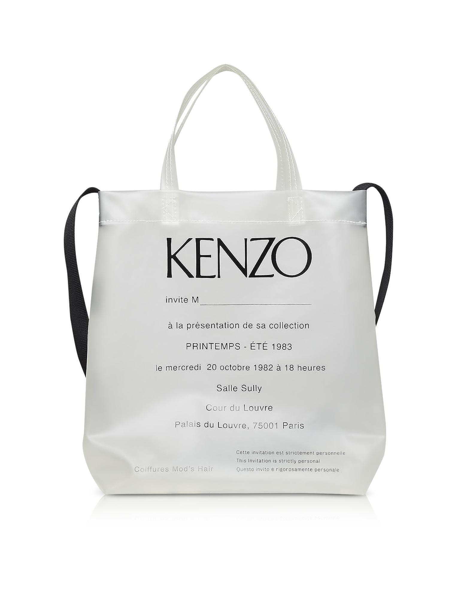kenzo transparent tote