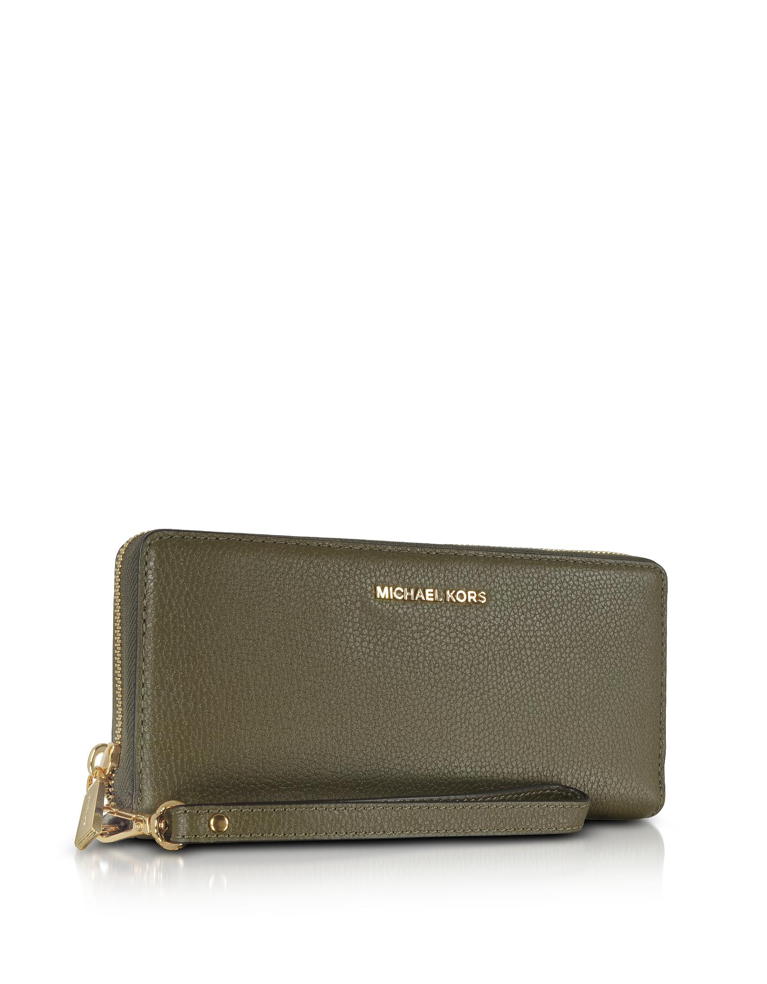 mk olive green purse