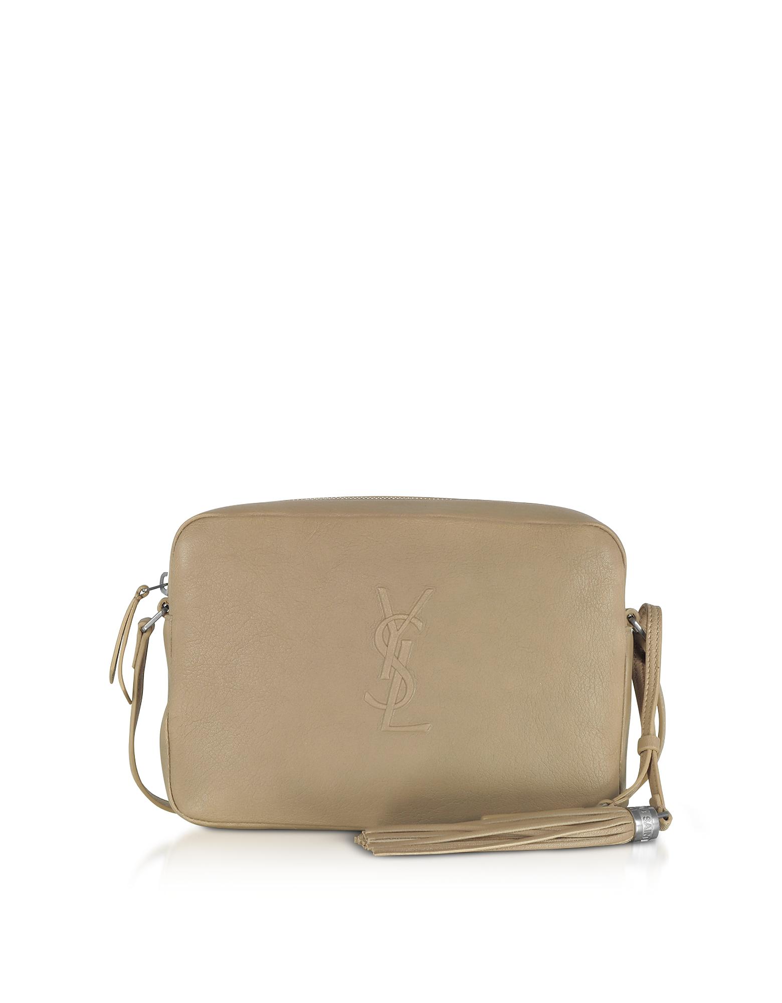 Saint Laurent Mini Lou Camera Bag Beige IUCN Water