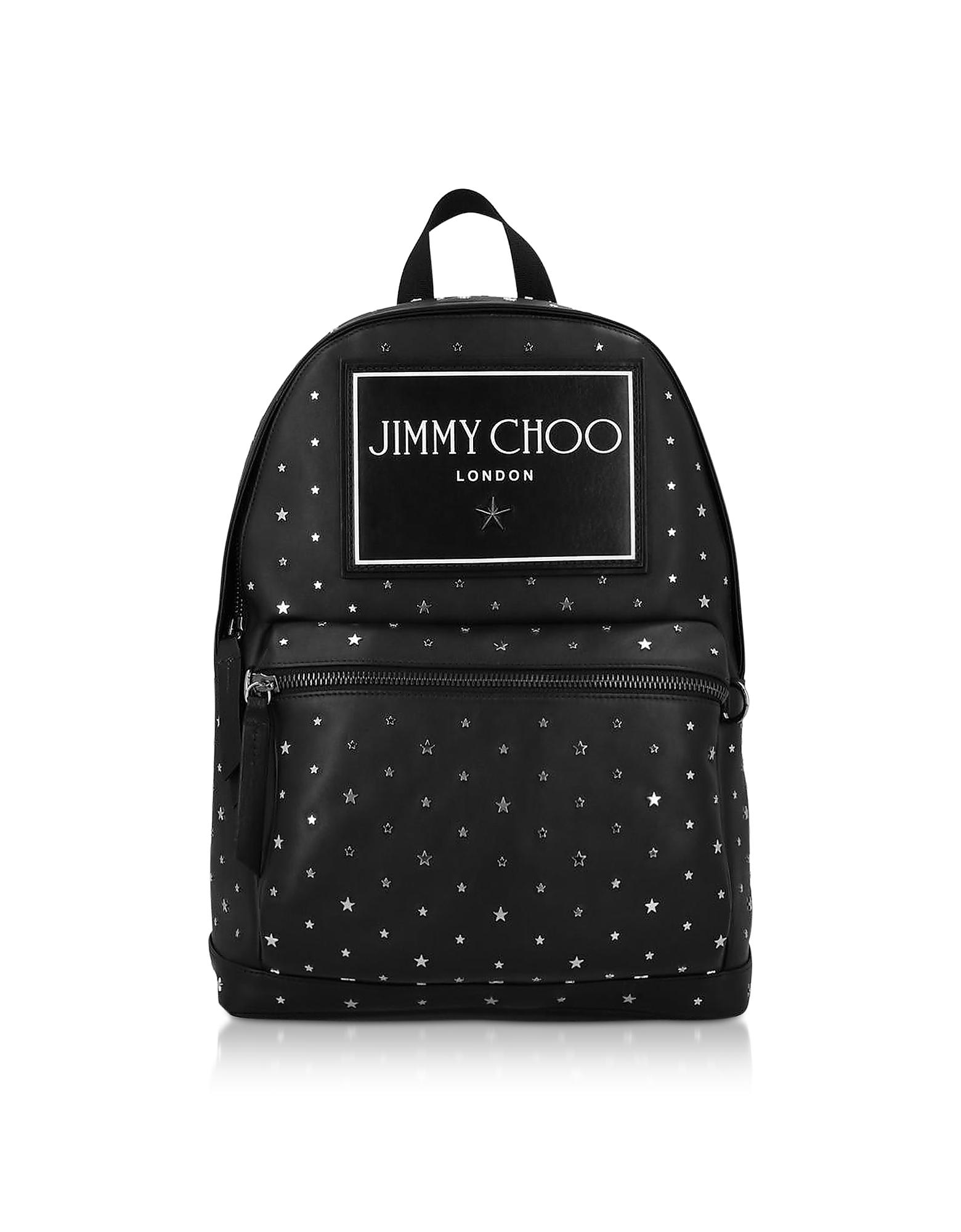 jimmy choo black backpack