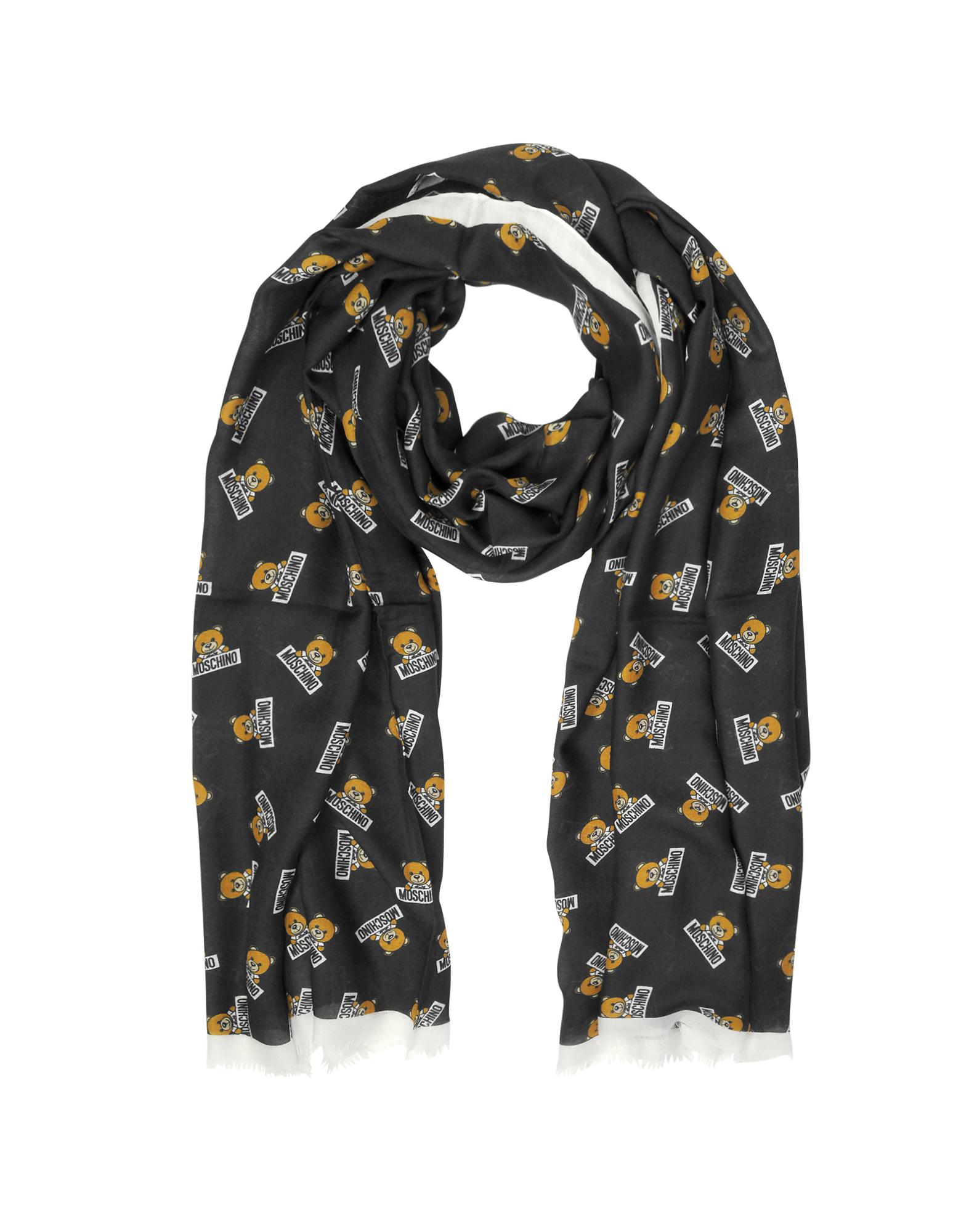 moschino teddy scarf