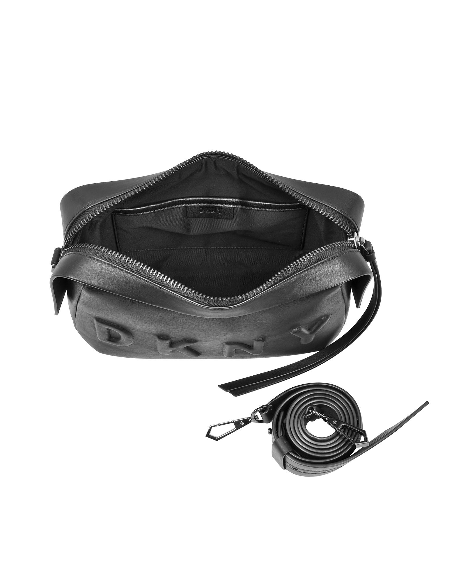 dkny debossed logo bag