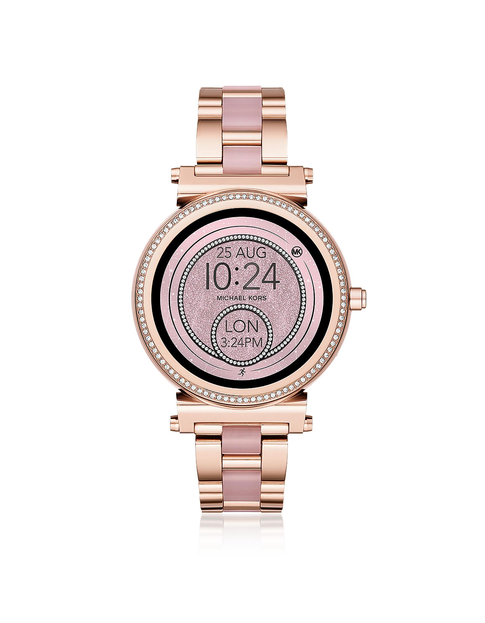 michael kors sofie rose gold smartwatch