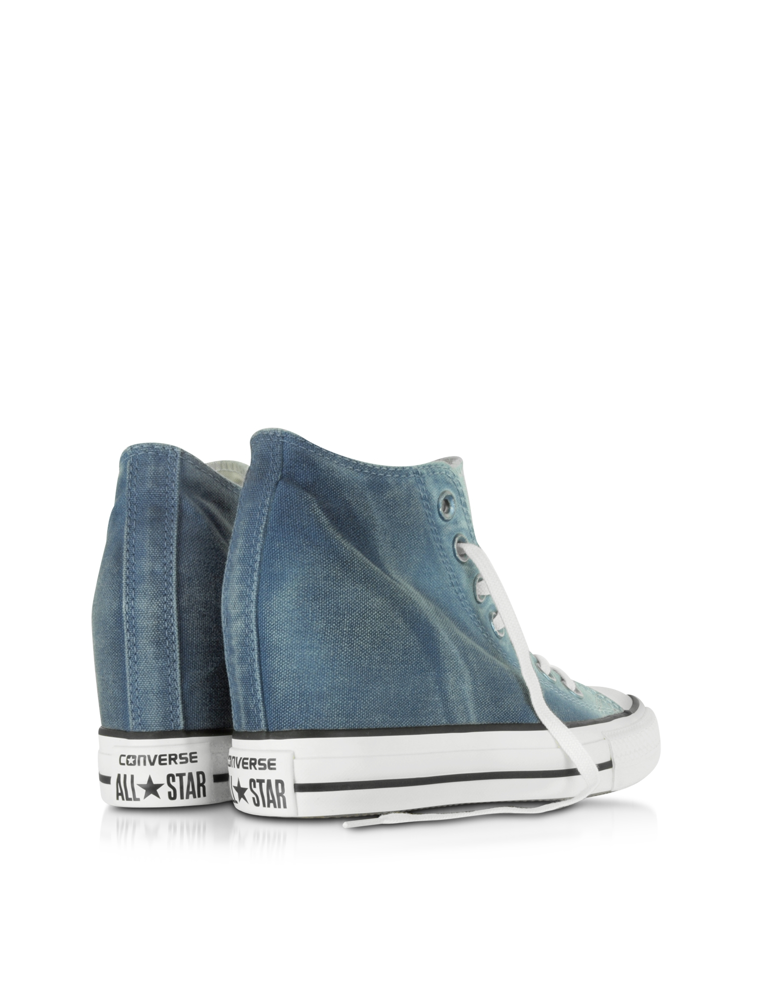 blue wedge converse
