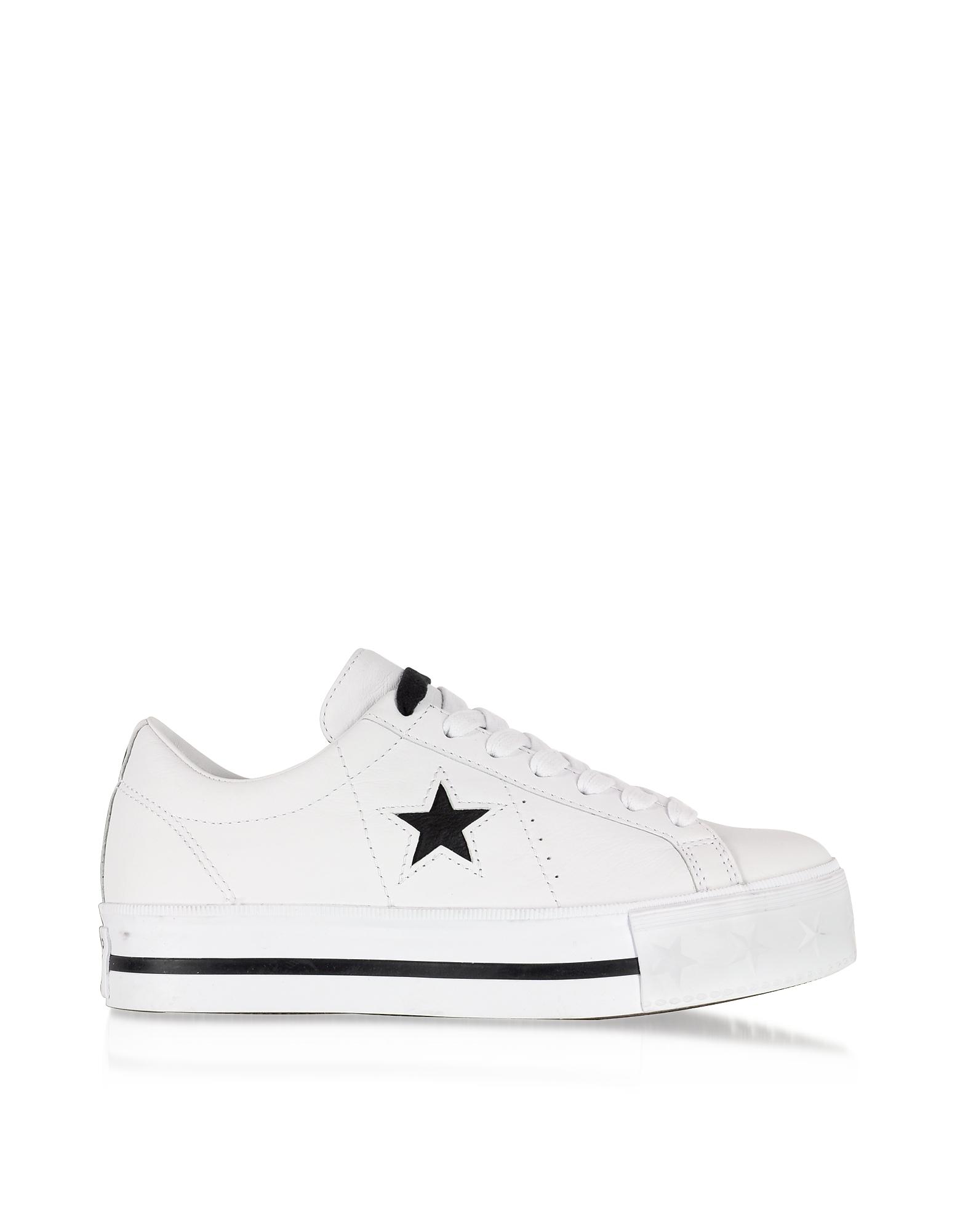 converse one star patent low top sneakers