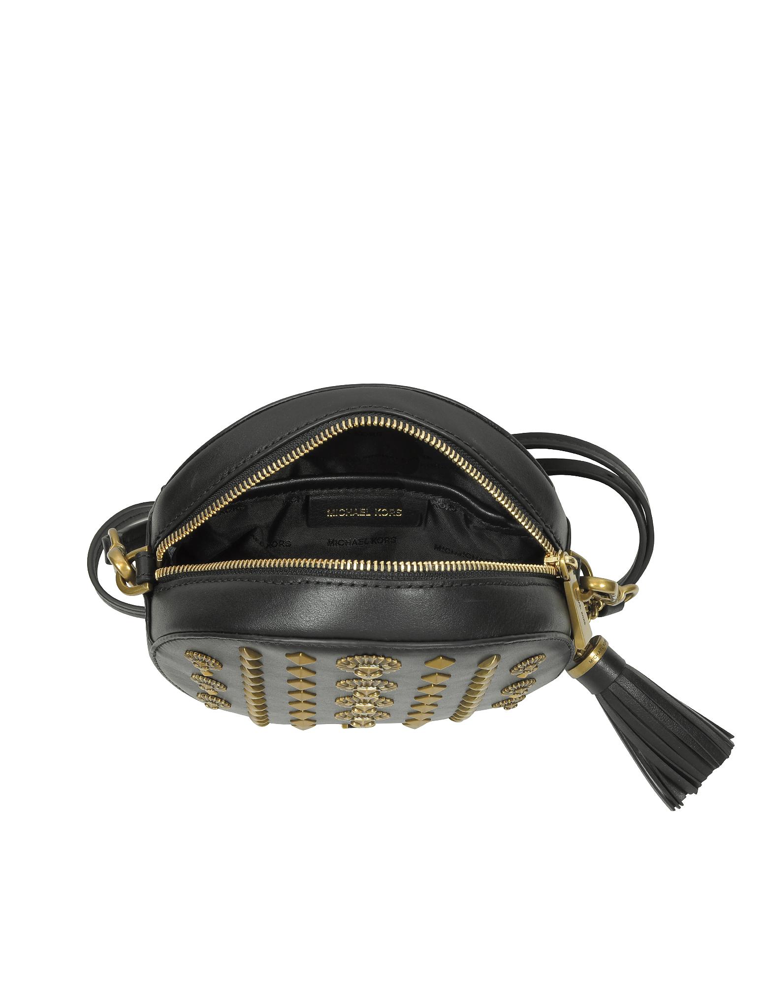 michael kors studded canteen bag