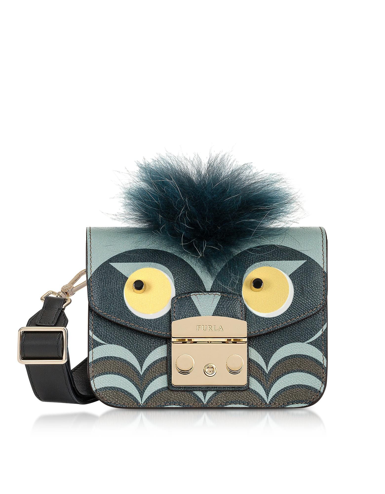 Metropolis Jungle Owl Mini Crossbody Bag Metropolis Jungle Owl Mini Crossbody Bag