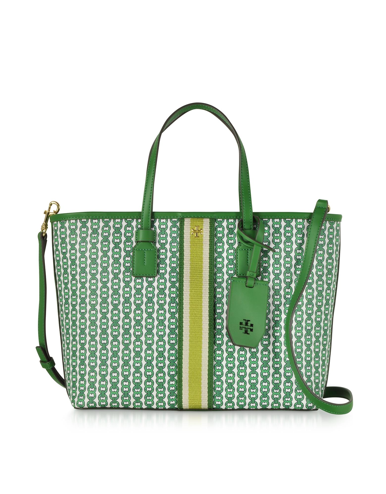 tory burch tote green