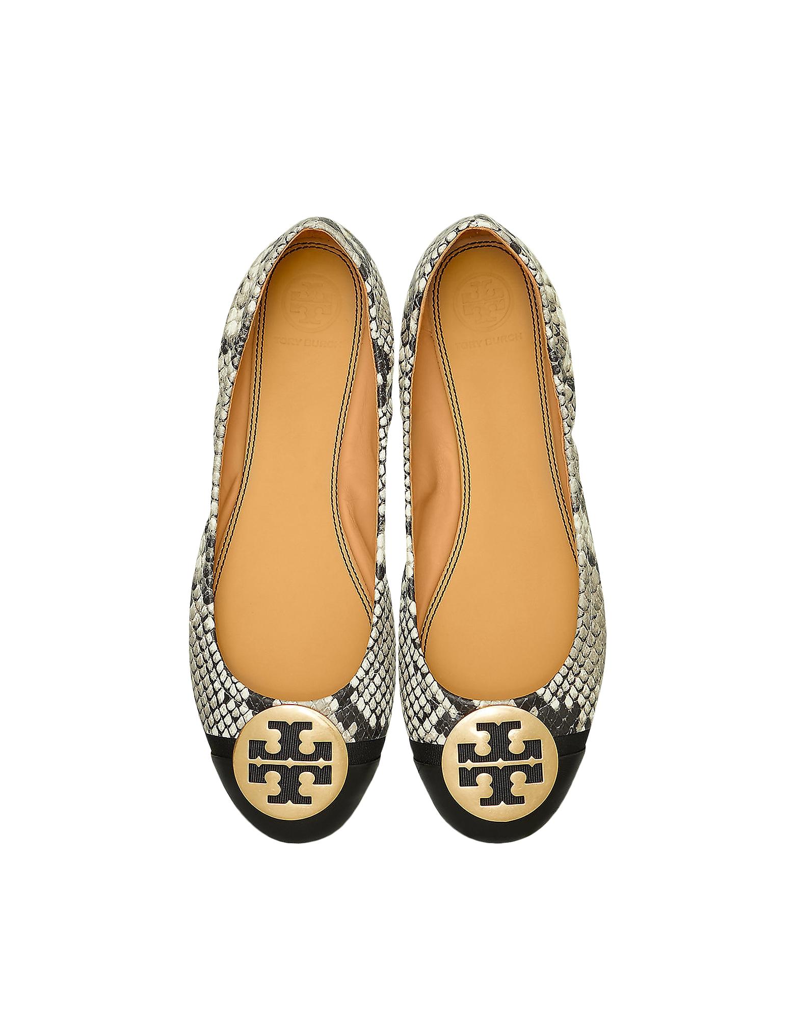 minnie cap toe ballet flat tory burch