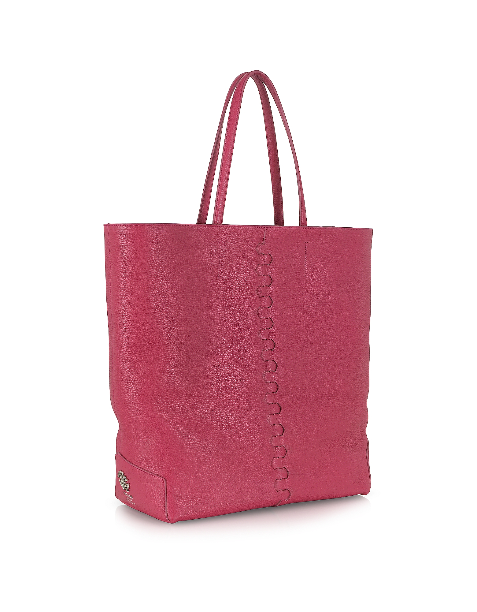 Roberto Cavalli Tote roberto cavalli easy alce leather tote in pink lyst Roberto Cavalli Tote roberto cavalli easy alce leather tote in pink lyst