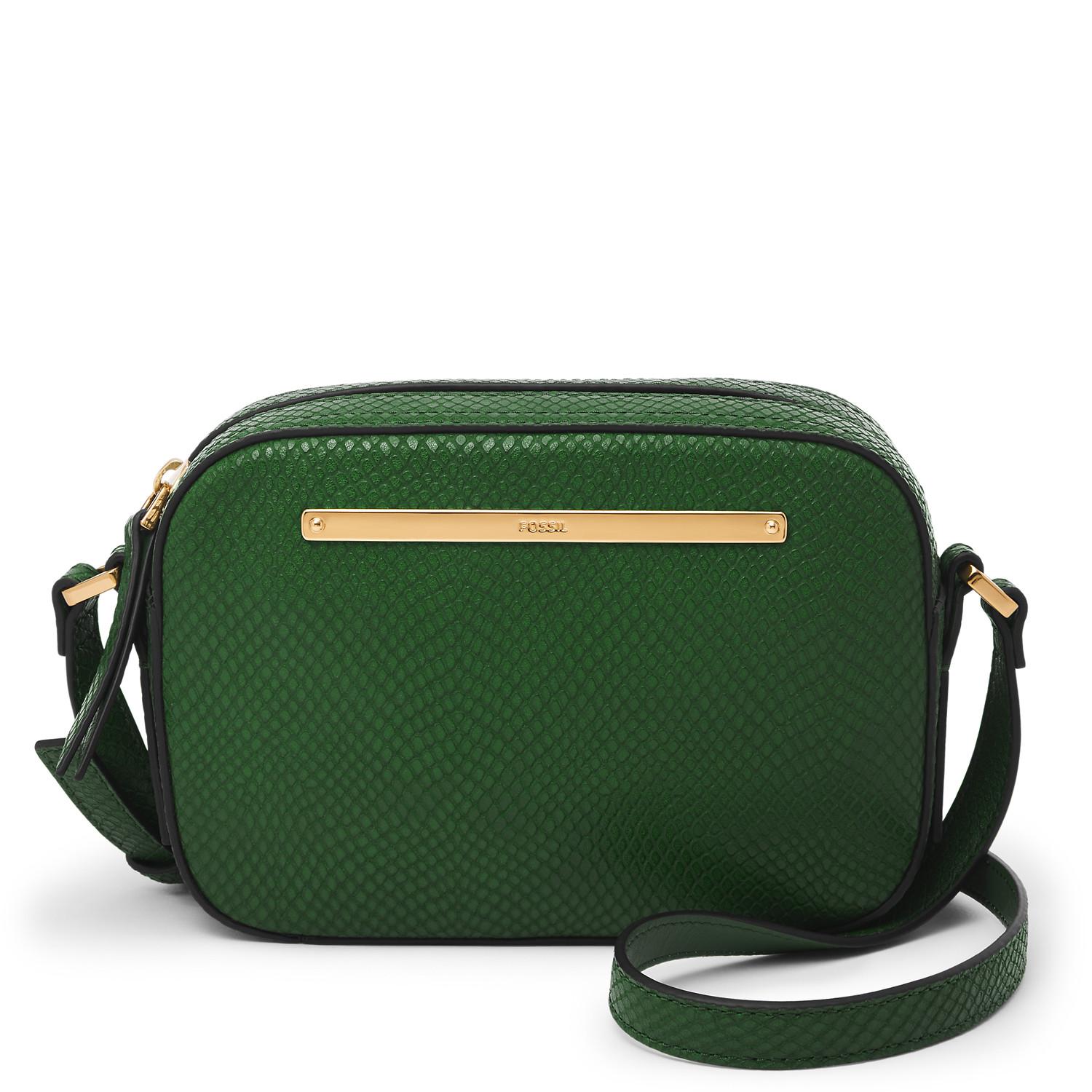 Fossil Liza Camera Bag in Green Lyst