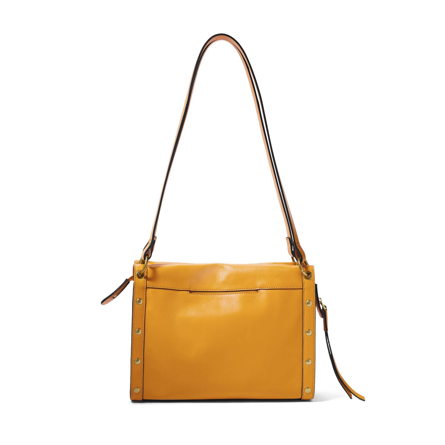 fossil allie leather satchel