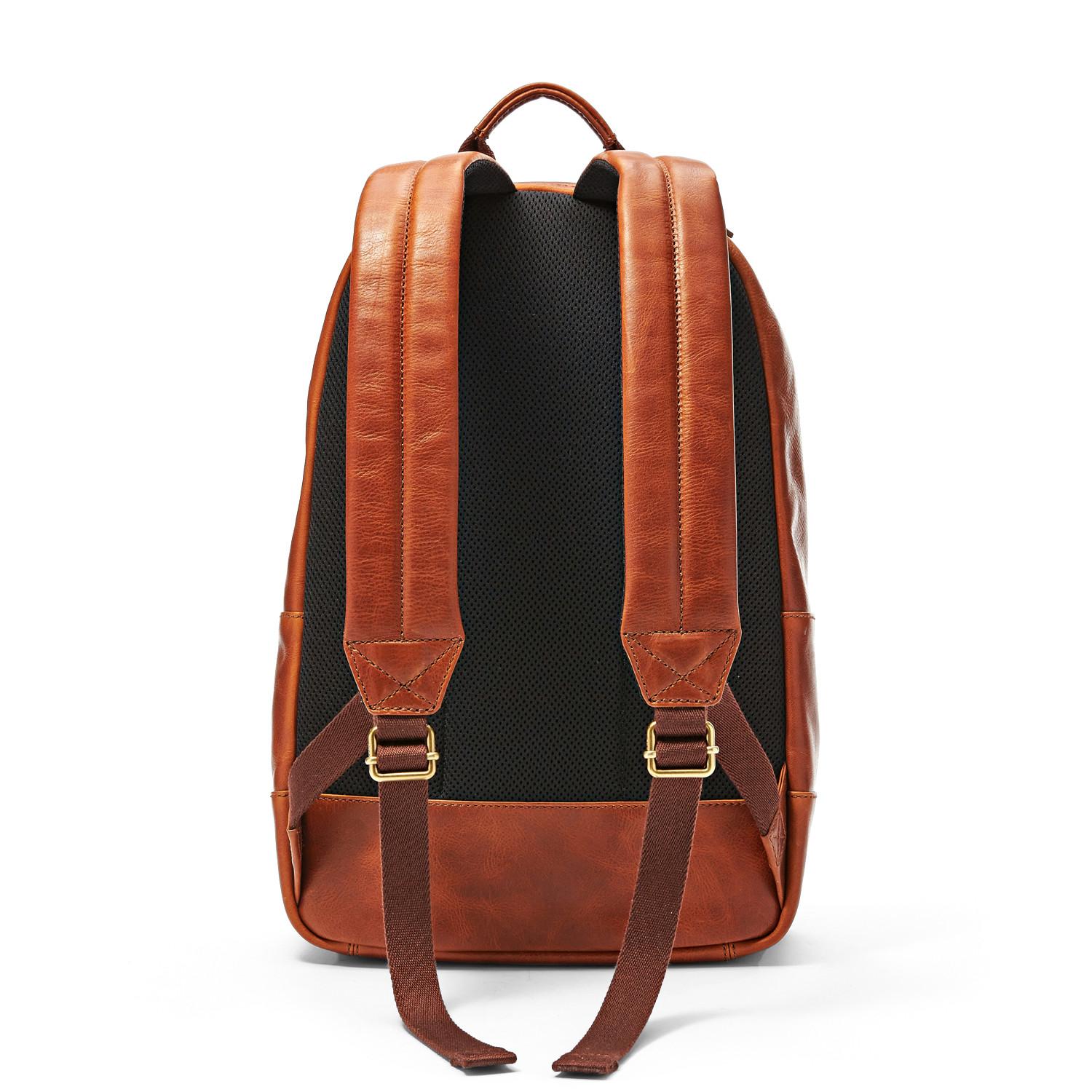 estate casual leather backpack
