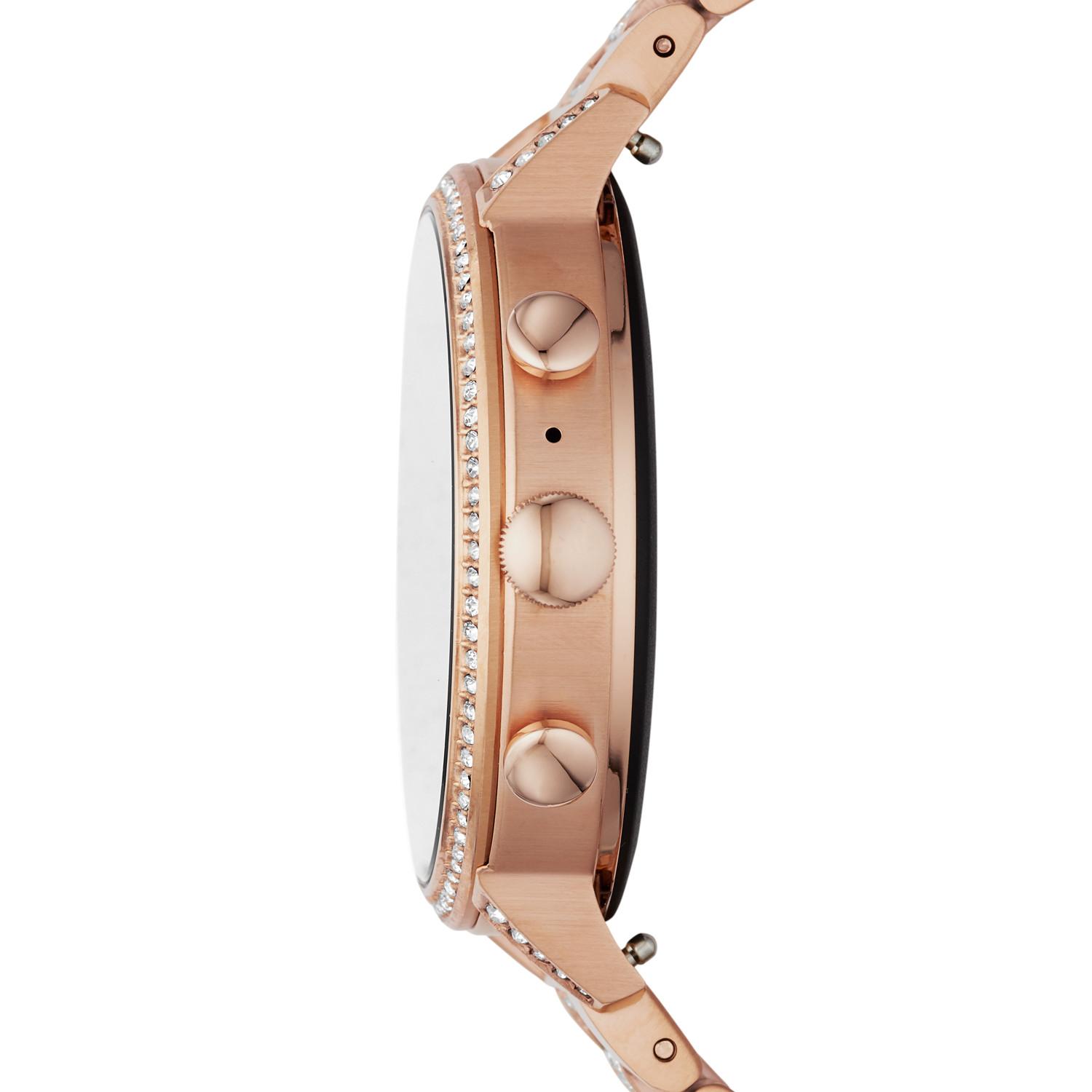 fossil explorist rose gold