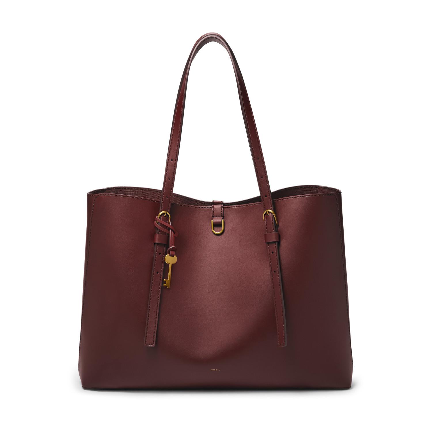 Fossil Leather Kier Vegan Cactus Tote 