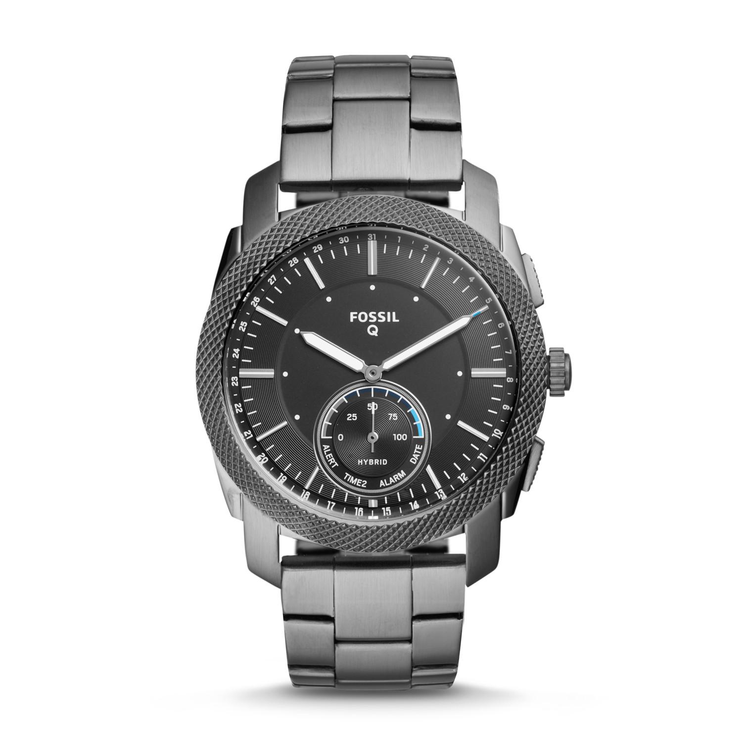 Fossil Q Machine Hybrid Smartwatch in Gray for Men - Save 55% - Lyst