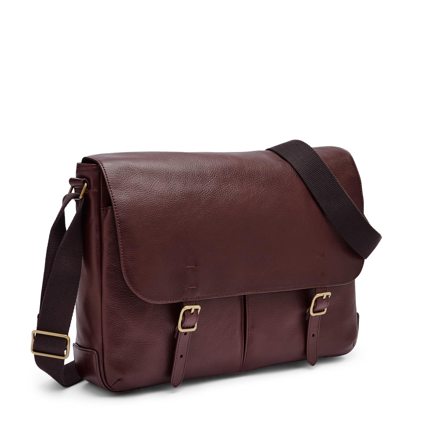 fossil evan city bag