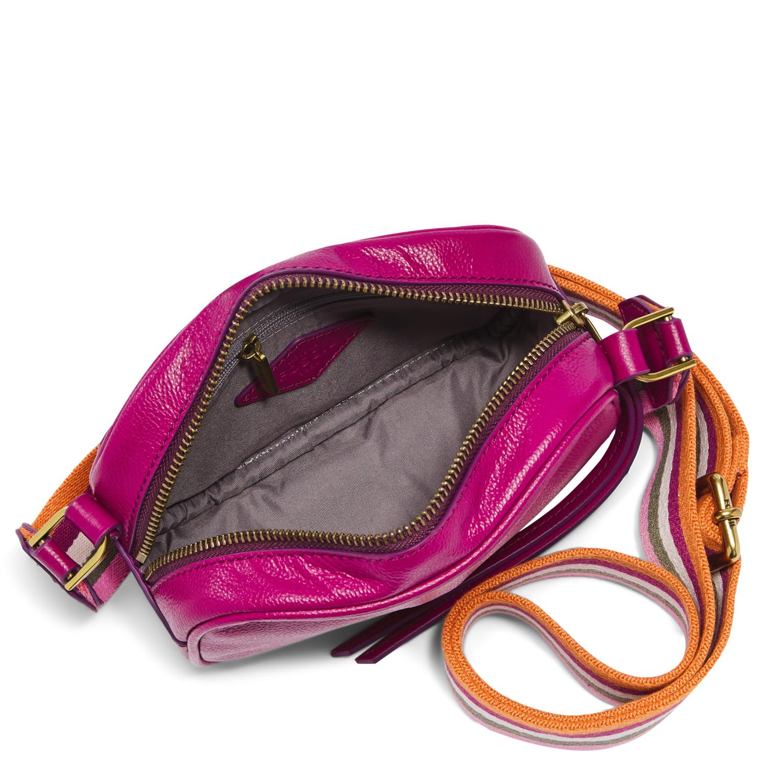 fossil maisie camera bolsa