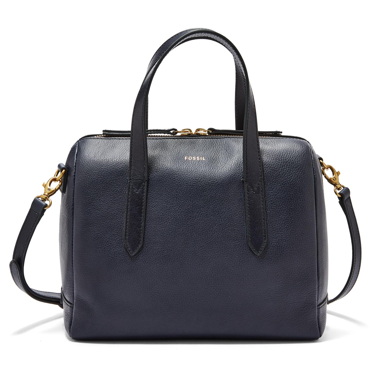 navy satchel handbags