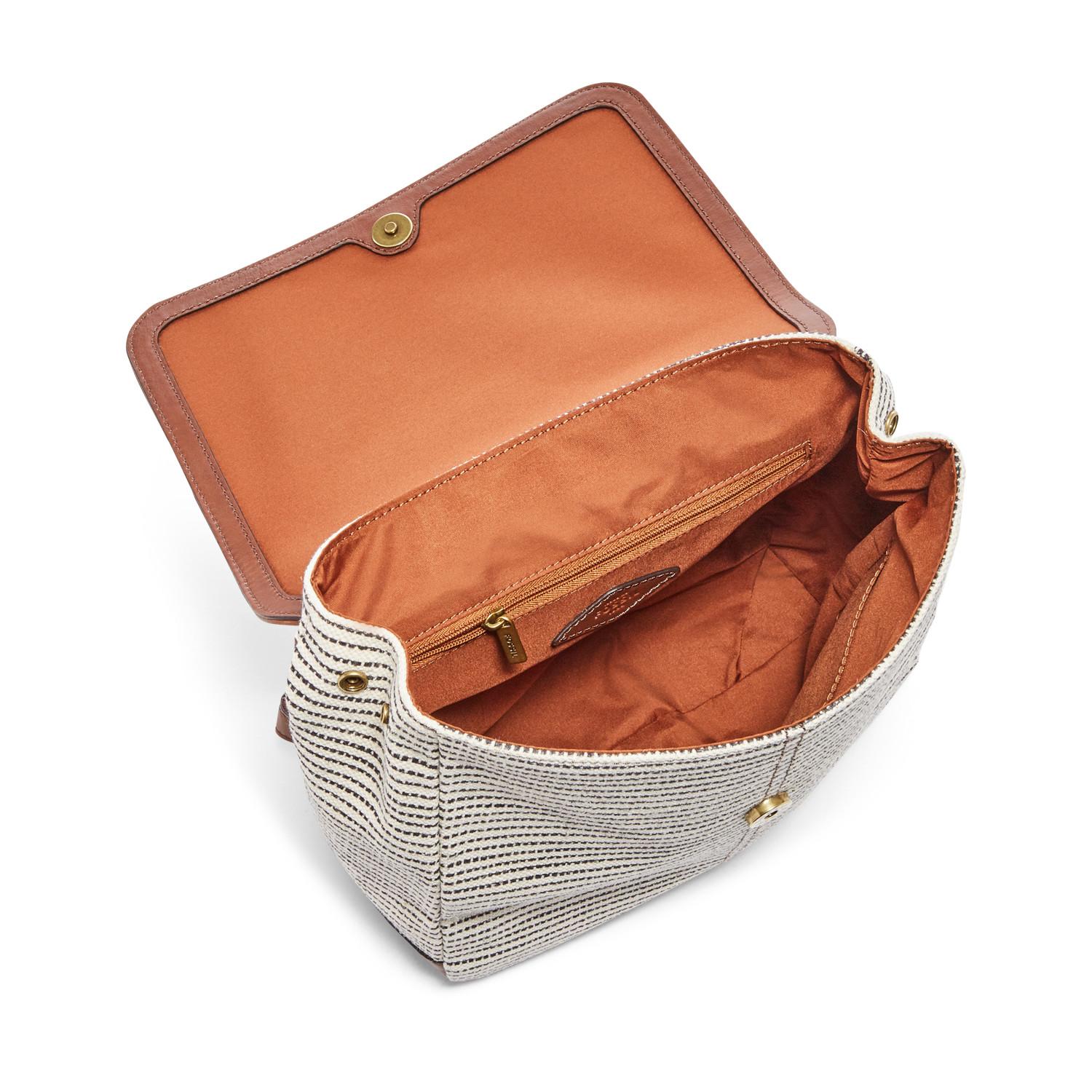 fossil claire backpack handbags black