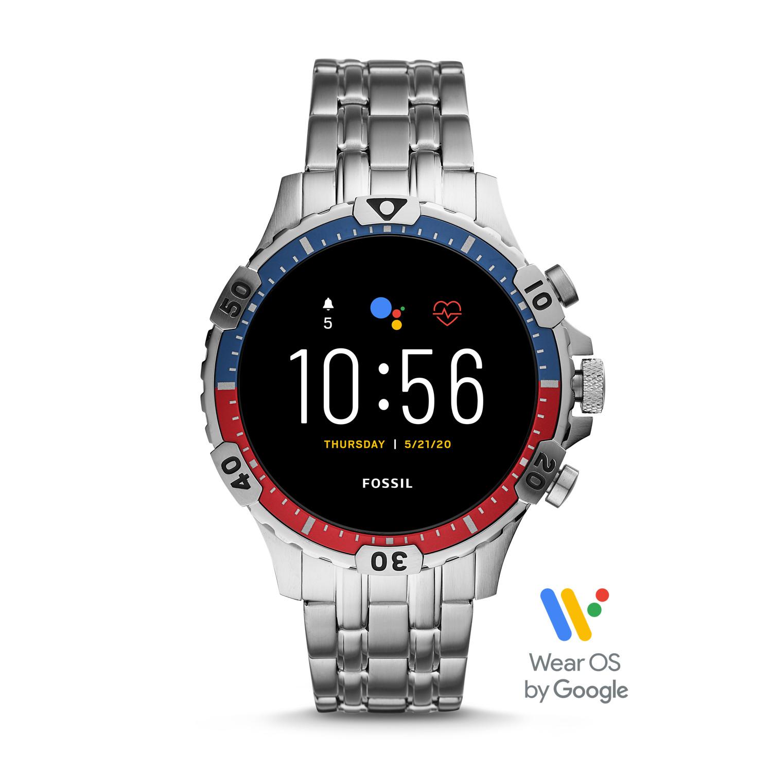 Fossil Gen 5 Smartwatch Garrett Hr Stainless Steel Jewelry for Men - Save 33% - Lyst
