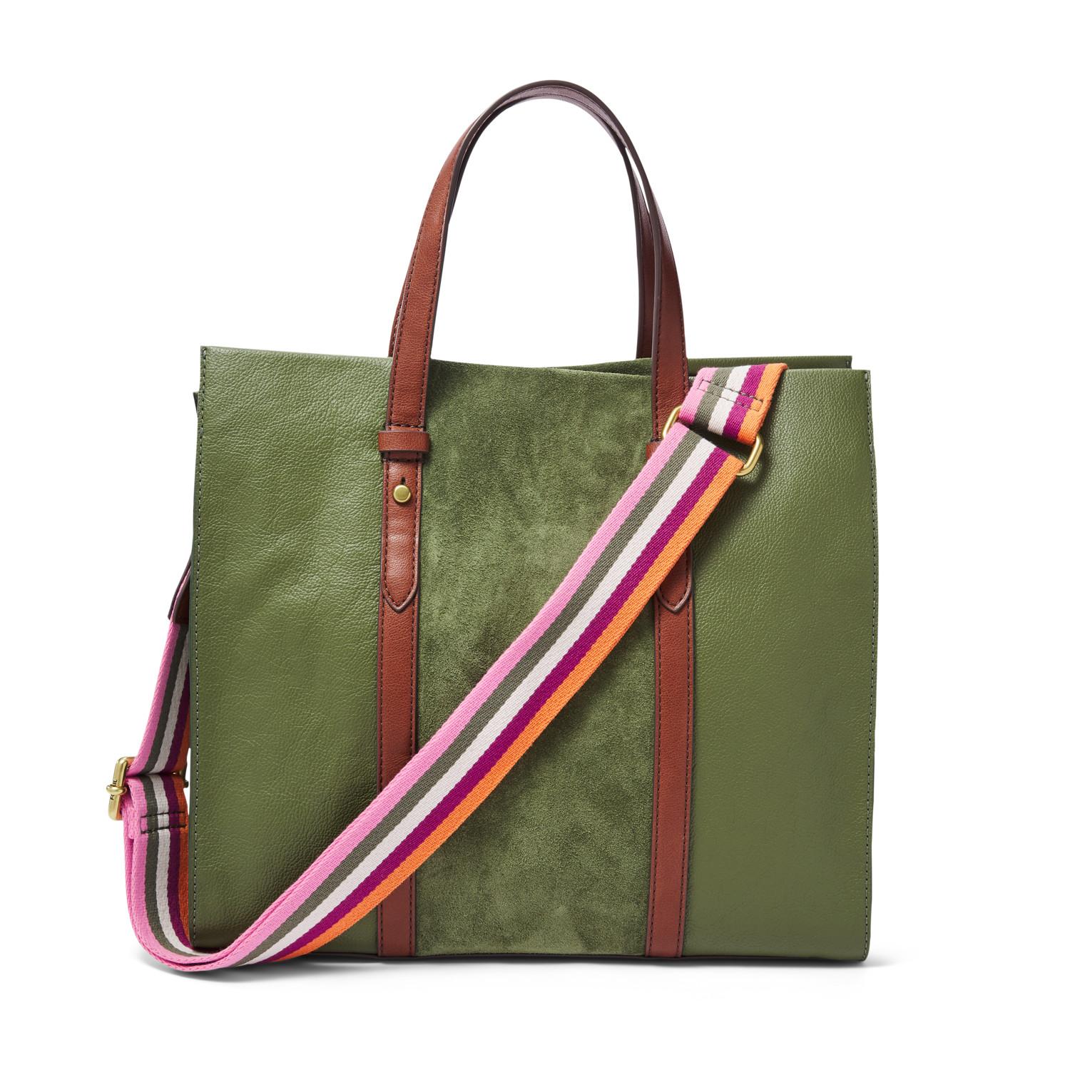Fossil Leather Kingston Tote Lyst