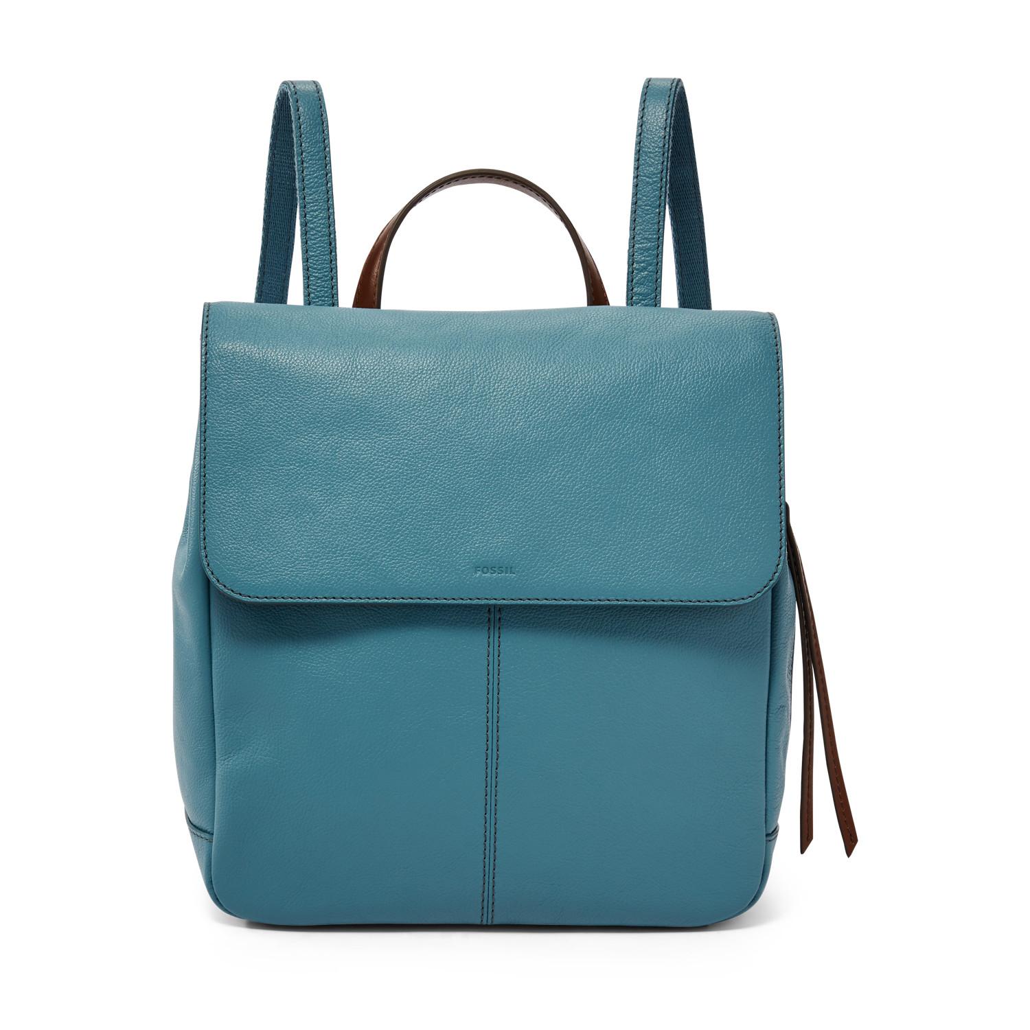 fossil claire backpack tan