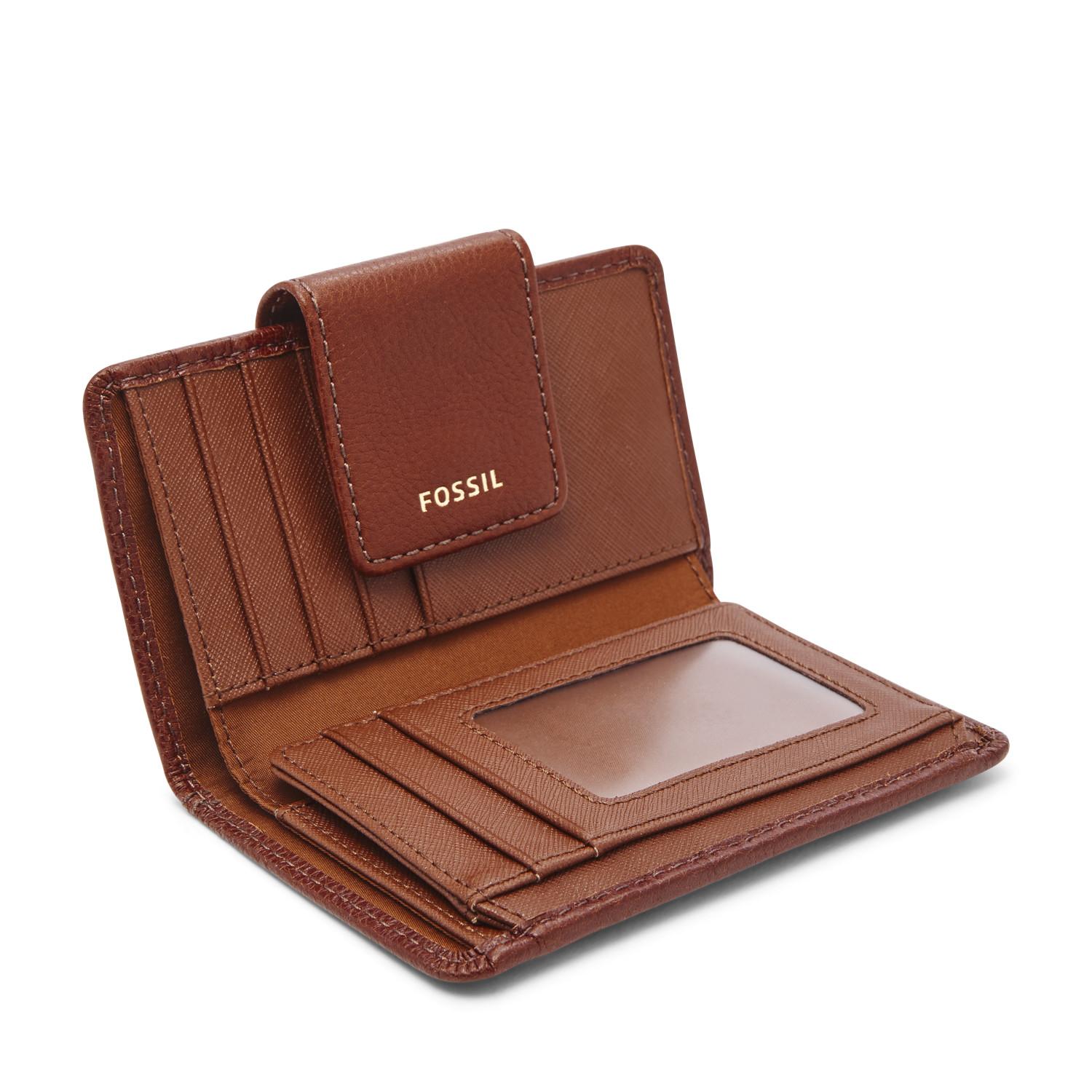Fossil Leather Madison Tab Multifunction Wallet Swl2230210 in Brown Lyst
