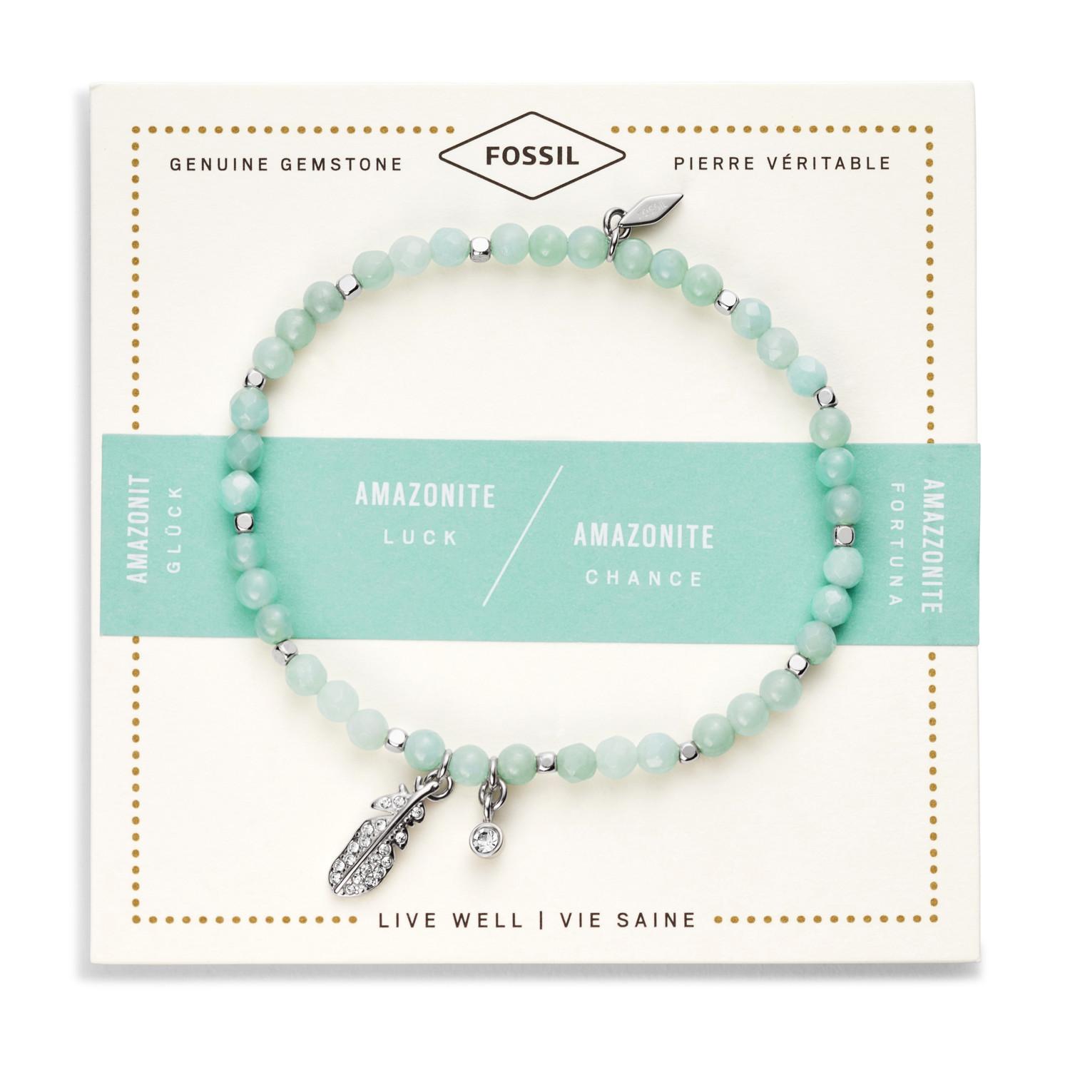 Fossil Amazonite Bracelet Jewelry In Blue Lyst Fossil Amazonite Bracelet Jewelry In Blue Lyst
