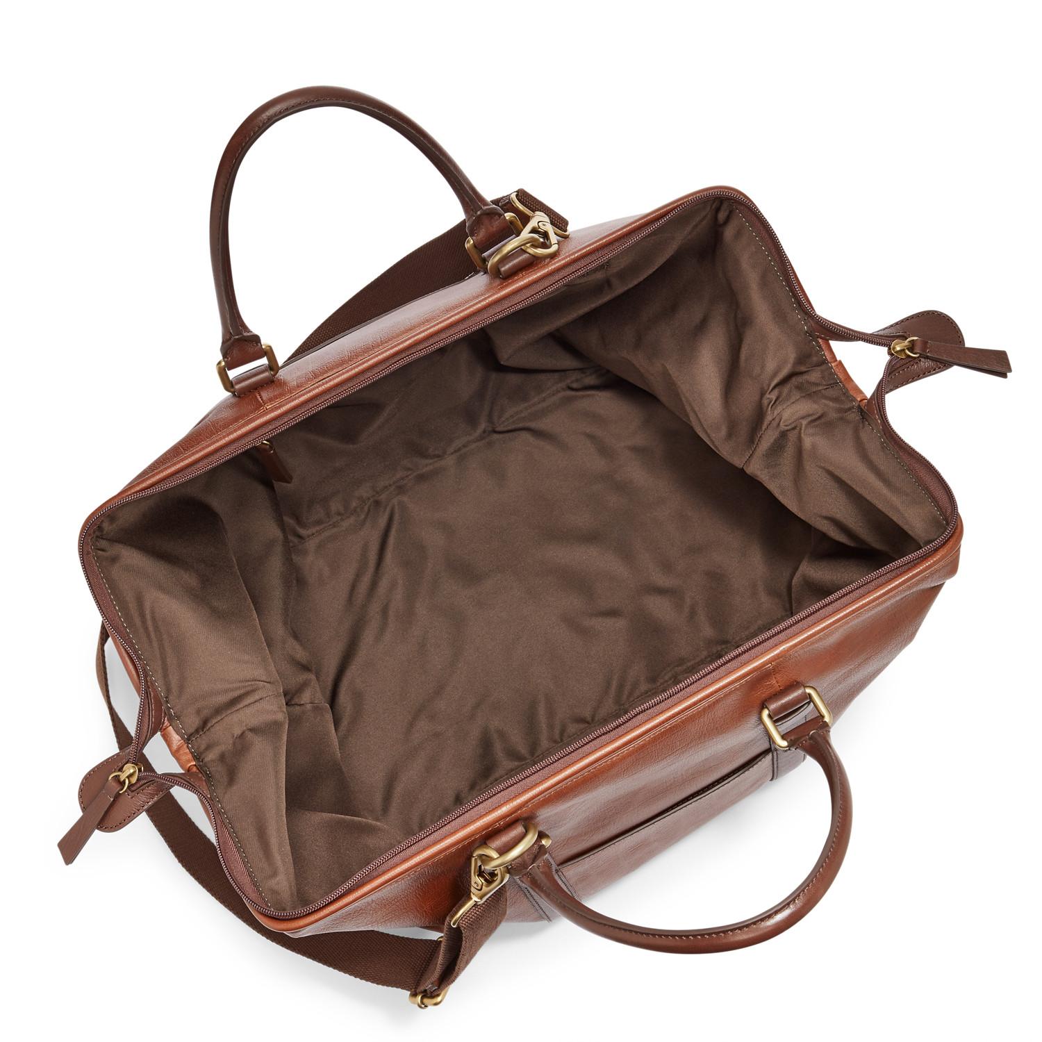 fossil mens duffle bag