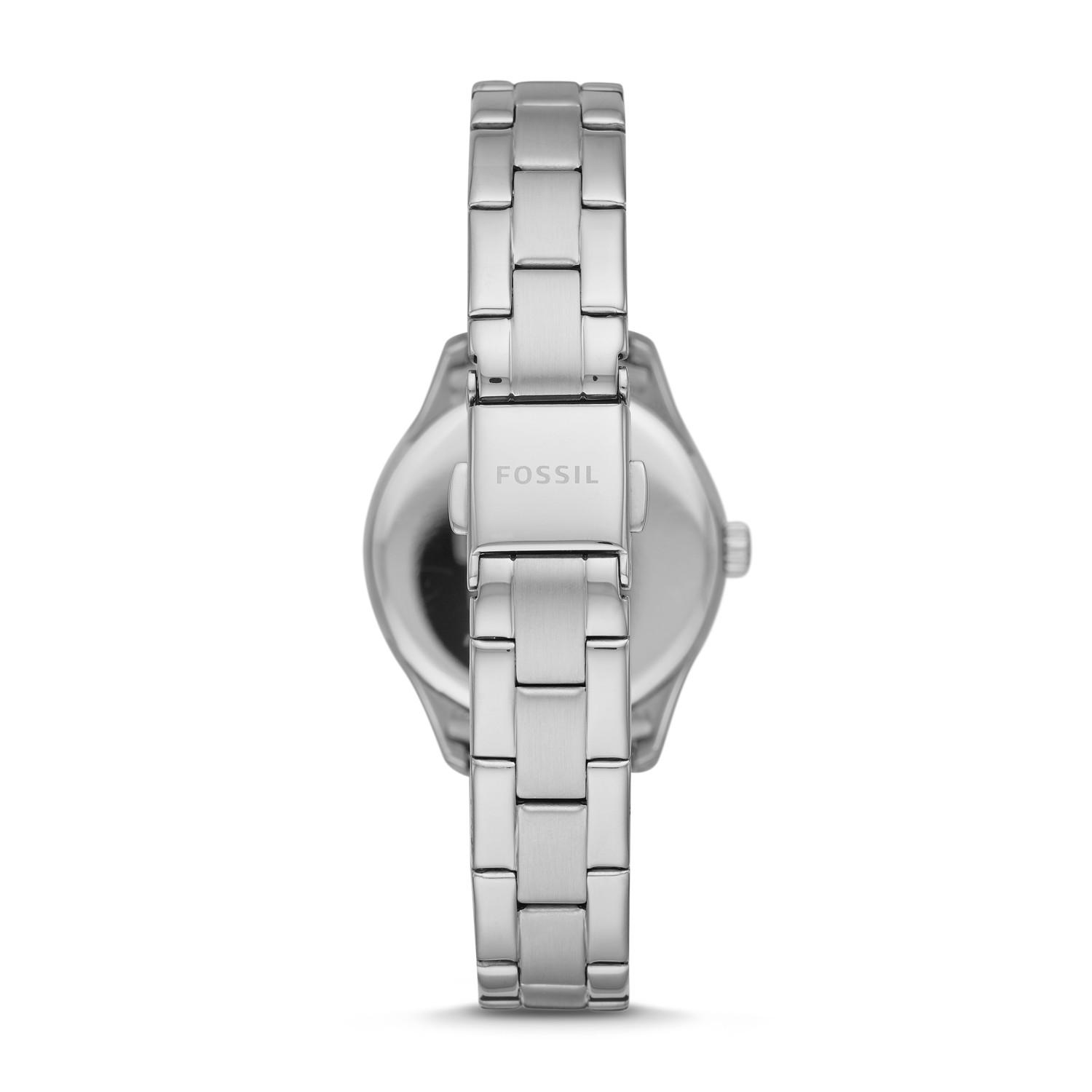Fossil Rye Three-hand Date Stainless 