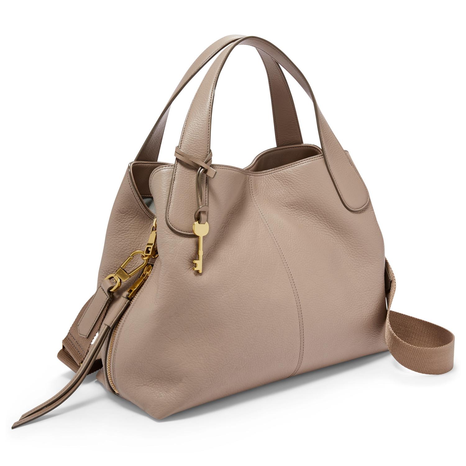 Fossil maya hobo light taupe Clearance