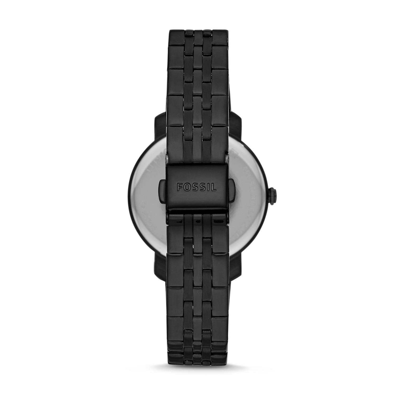 Fossil Lexie Luther Three-hand Black 