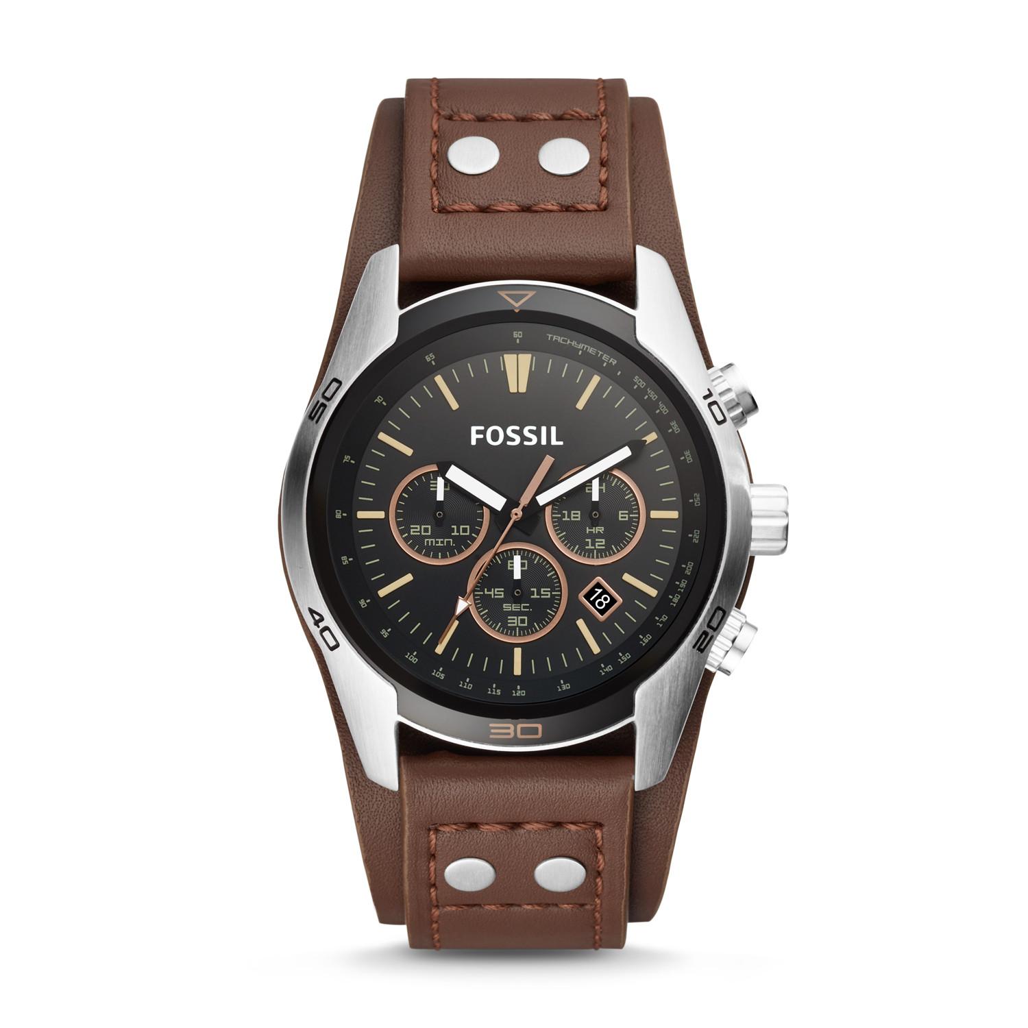 fossil coachman chronograph