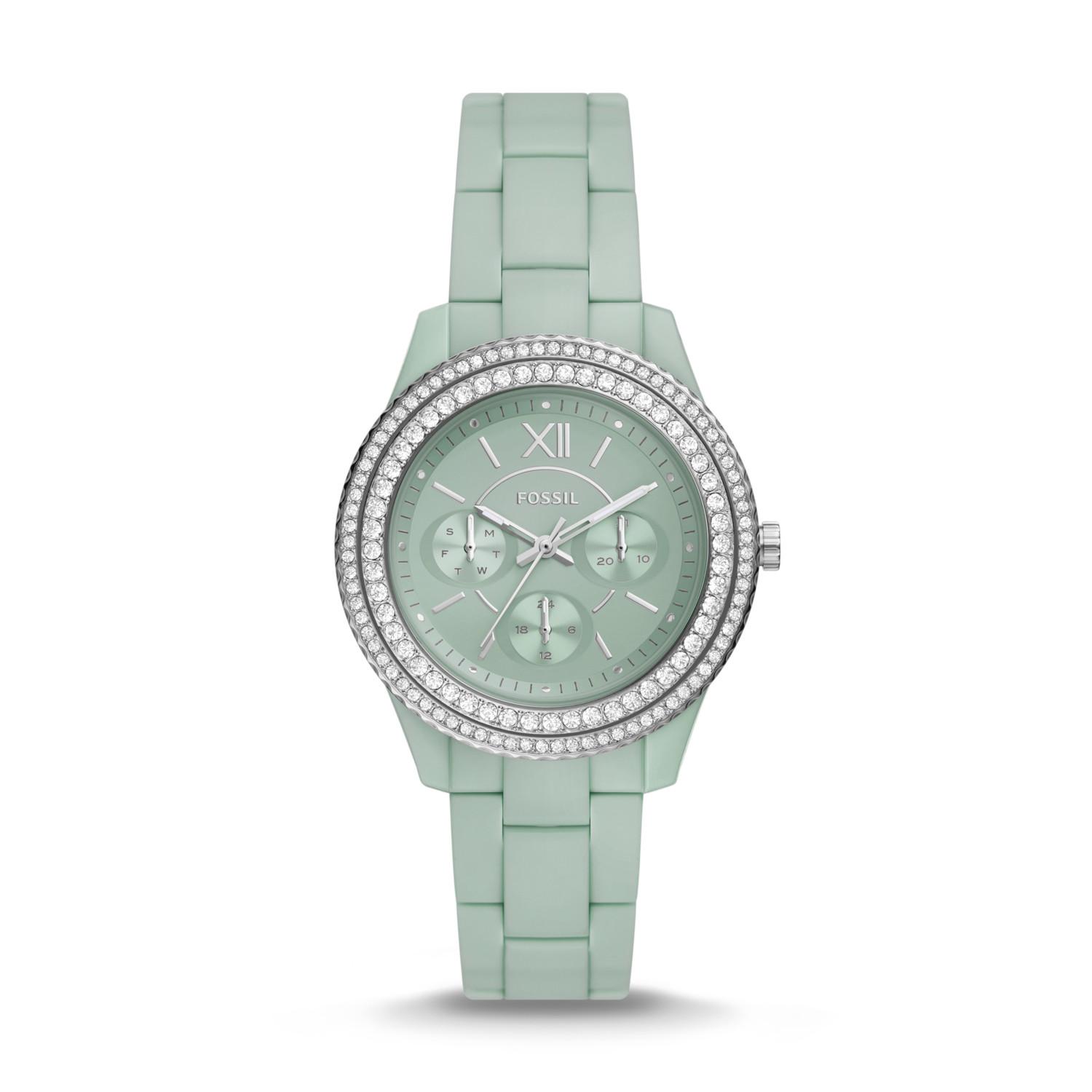 Fossil Satin Stella Multifunction Green 