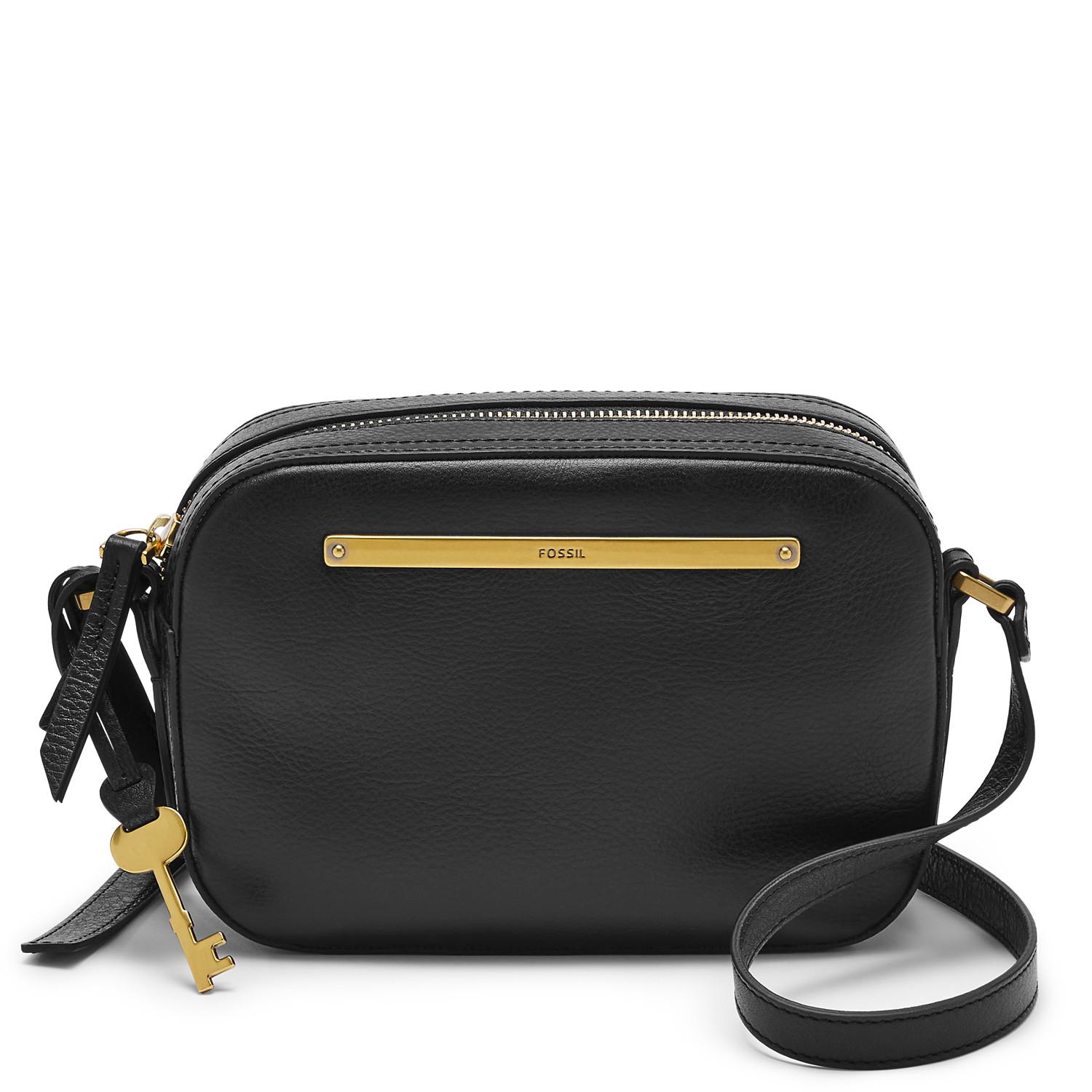 Fossil Liza Camera Bag in Black Lyst