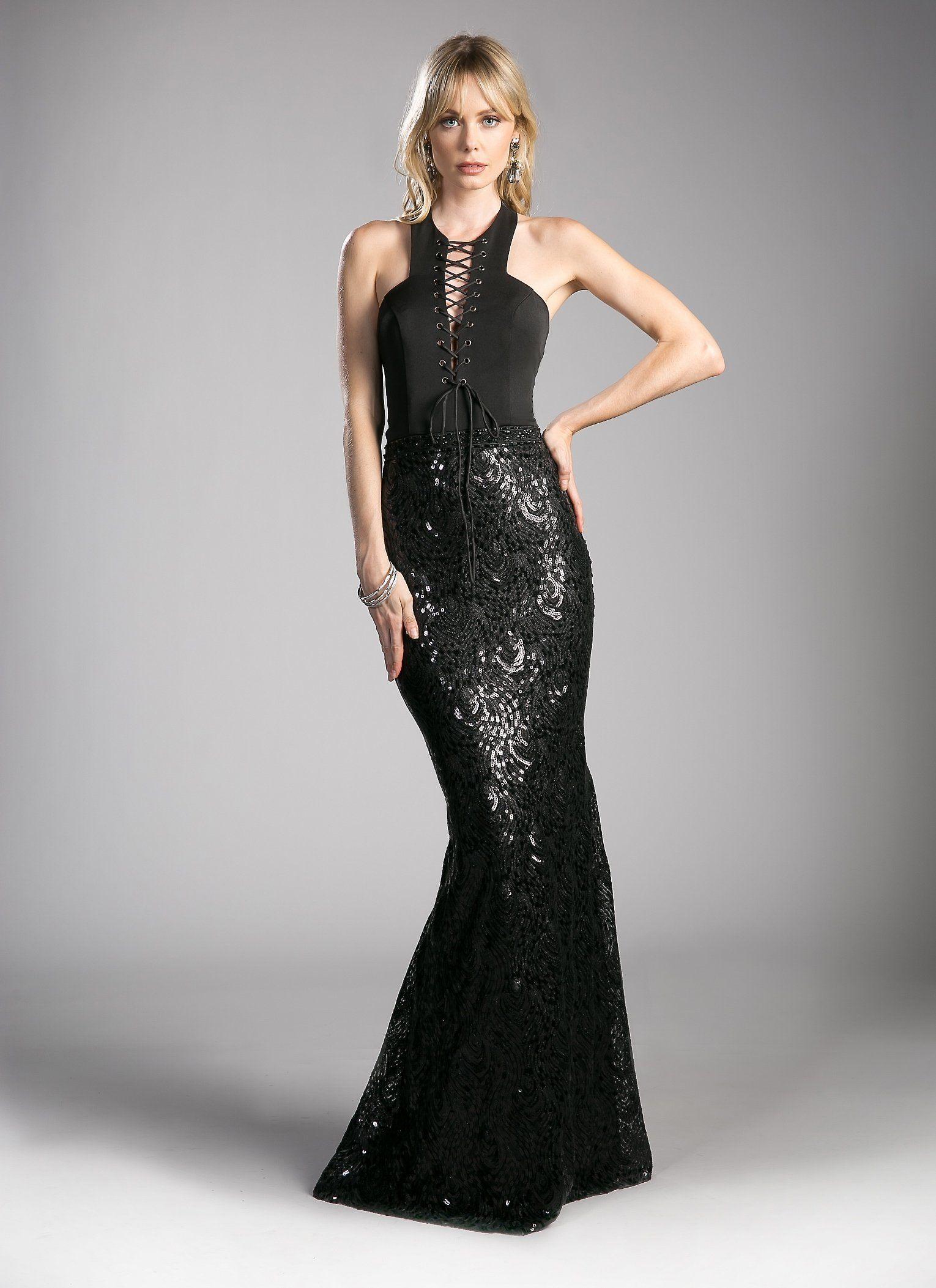 Cinderella Divine 62495 Dress in Black | Lyst