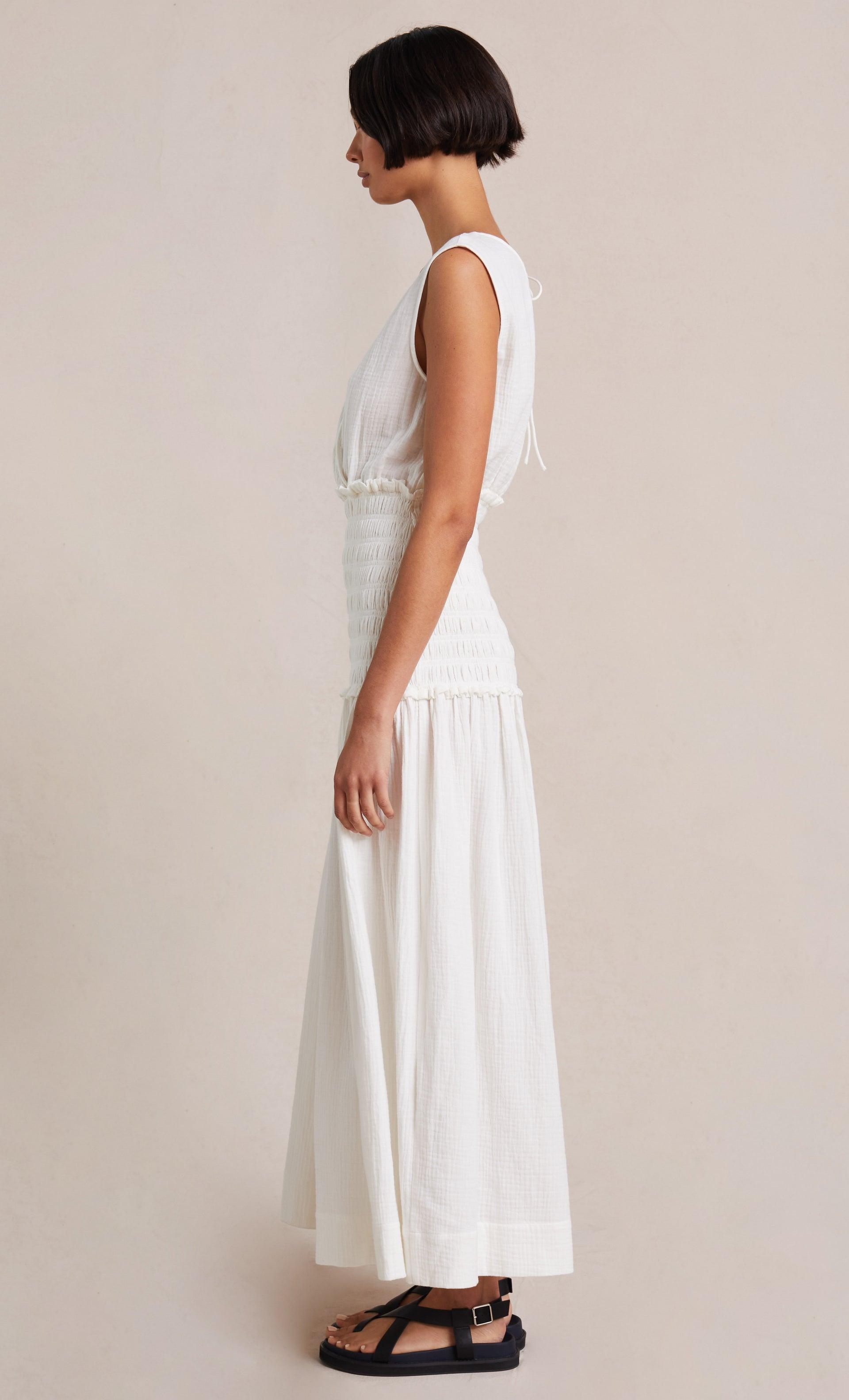 Bec \u0026 Bridge Cotton Aleah Shirred Dress 