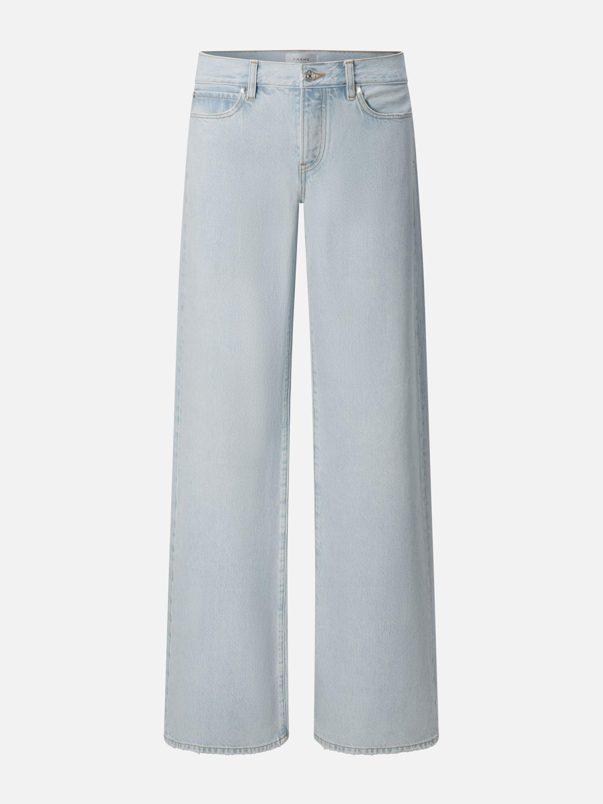 FRAME The Pixie Leo in Blue | Lyst