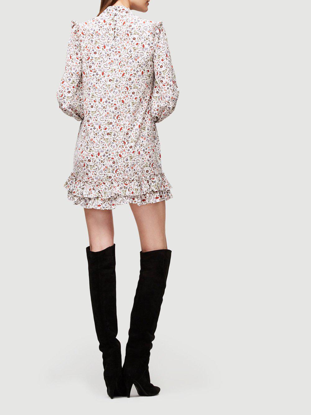 frame smocked shift dress