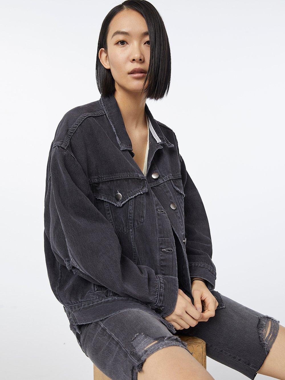 Frame Le Jagged Oversized Jacket 