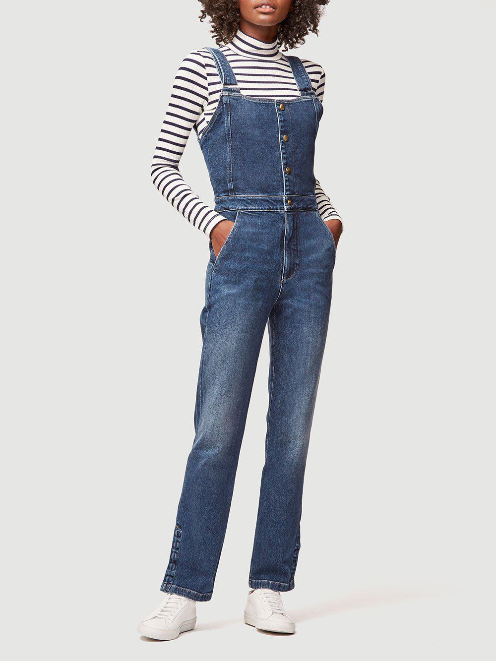 parisian denim jumpsuit