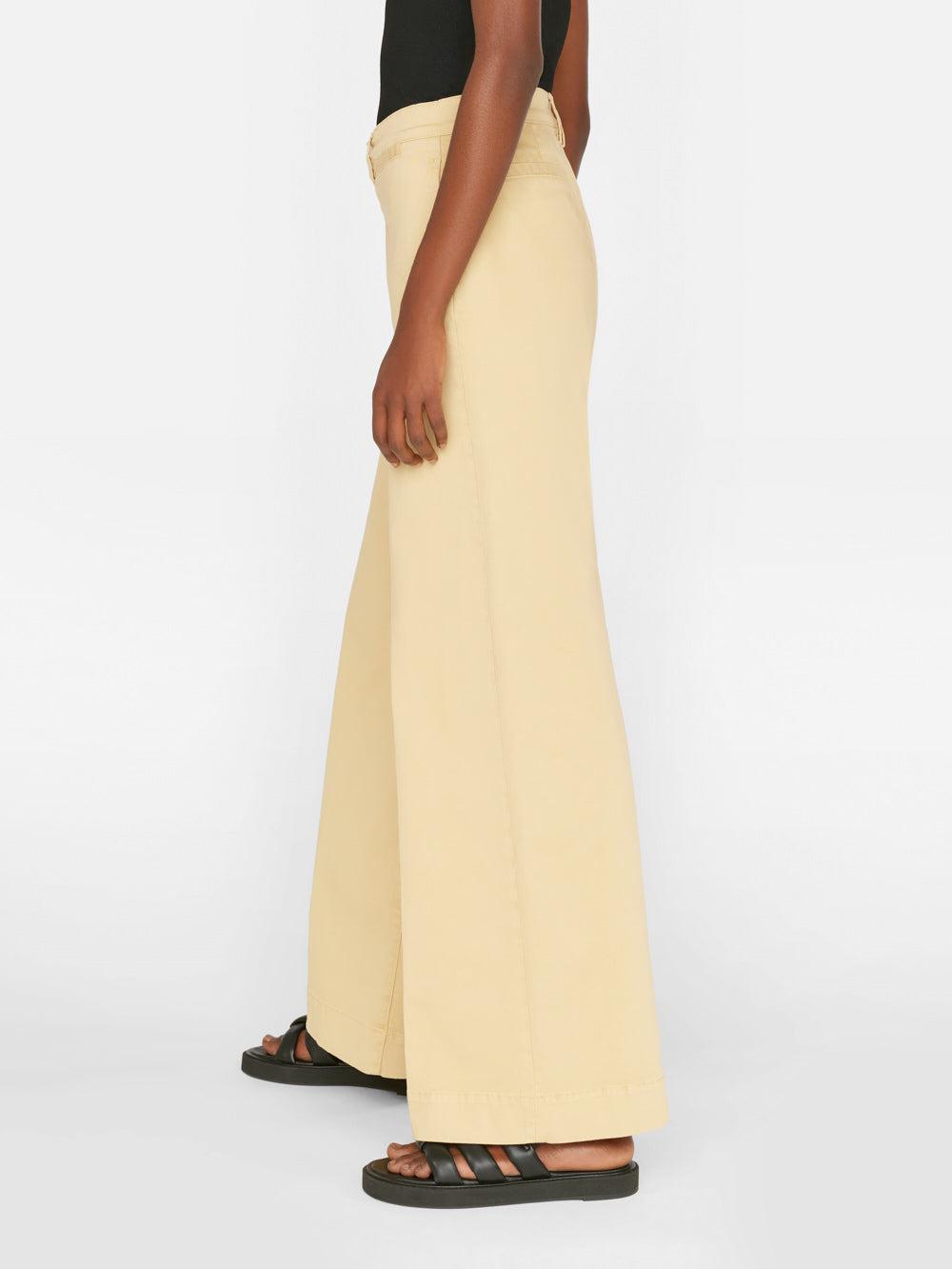 FRAME Wide Leg Tomboy Trousers