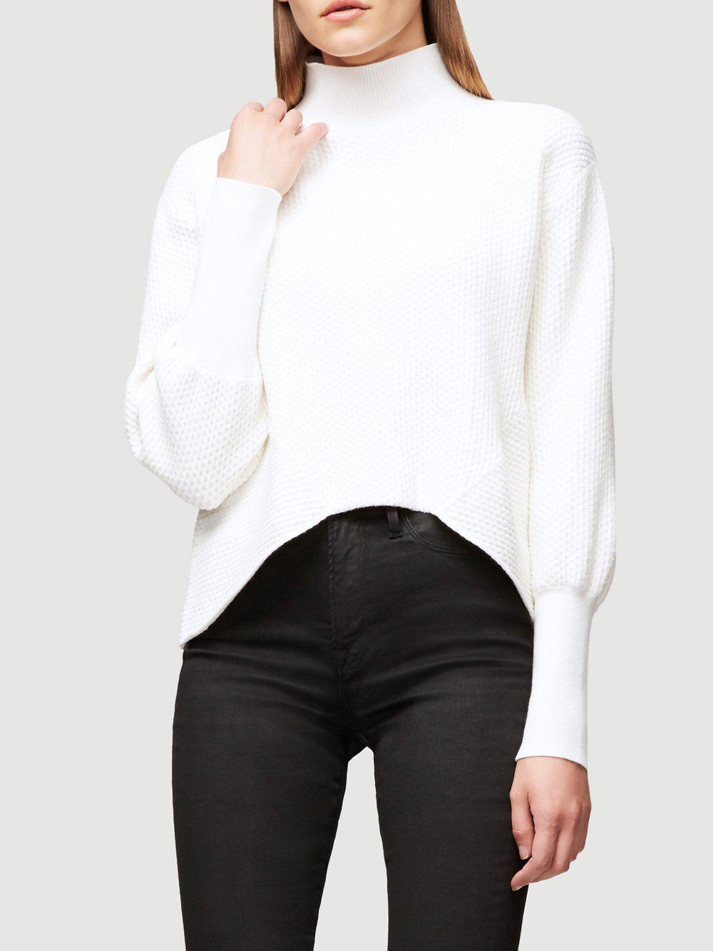 frame chenille sweater