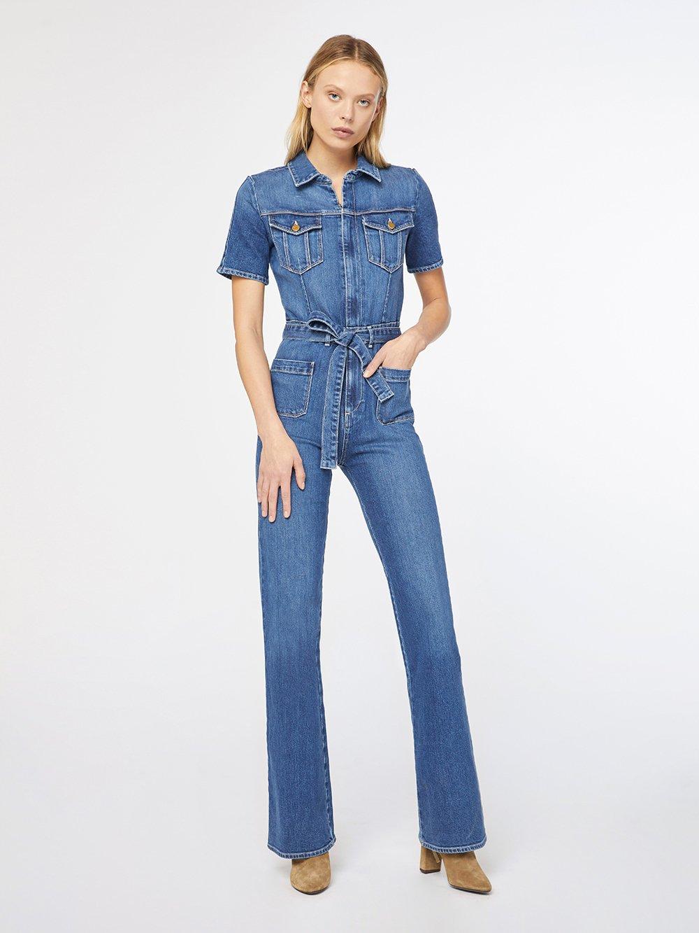frame denim jumpsuit