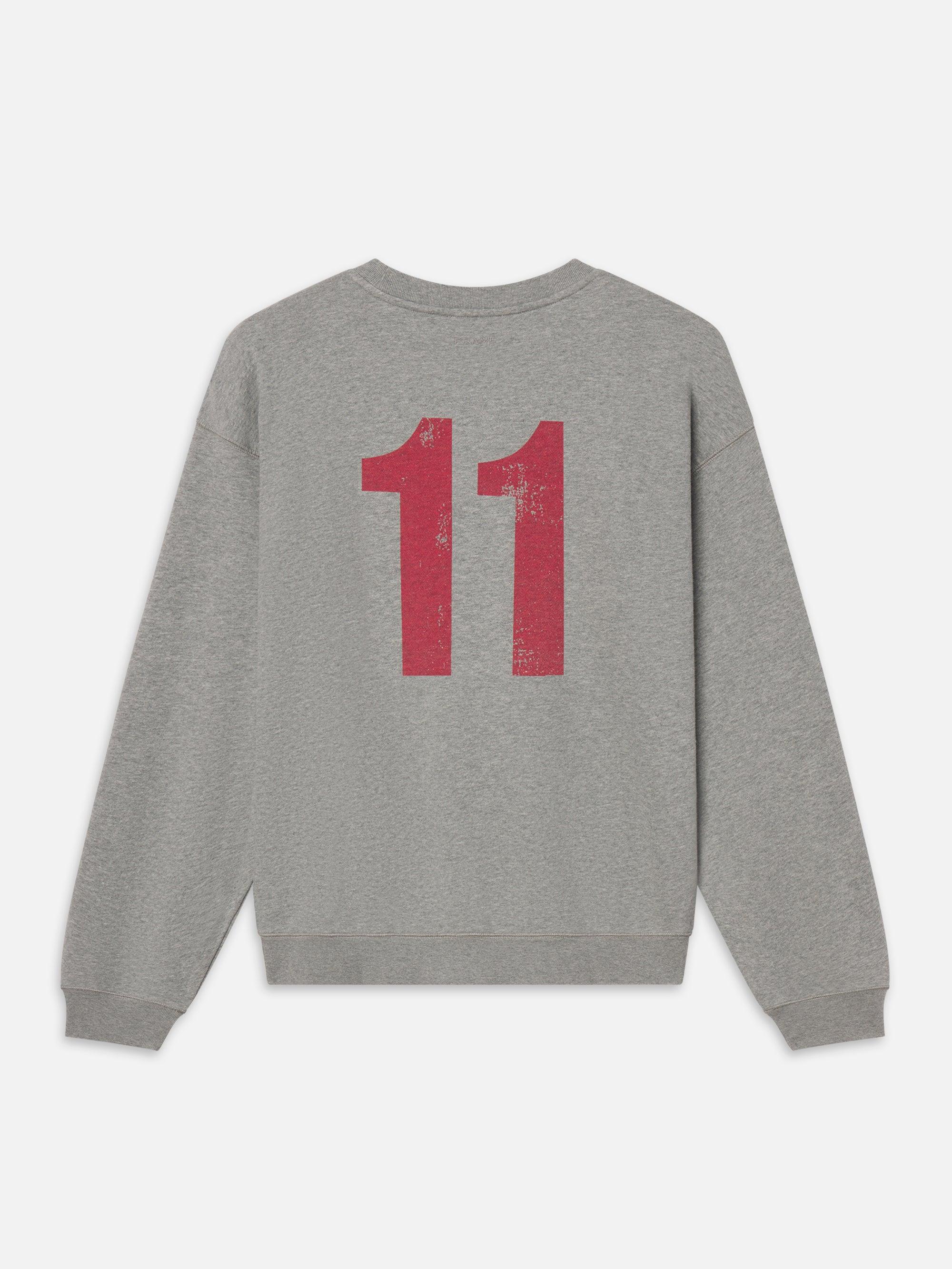 FRAME The Society Archive Vintage Sweatshirt in Gray for Men | Lyst